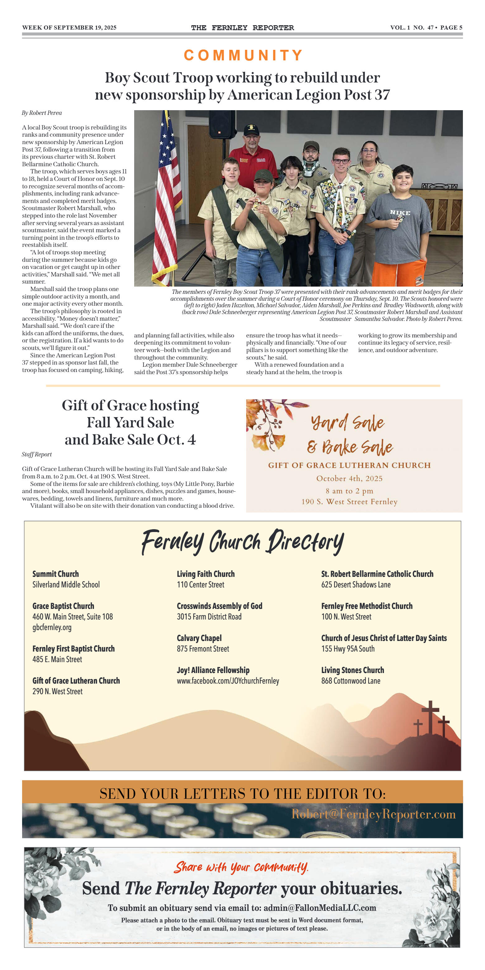 Sept. 19, 2025 Sheriff honors heroic sacrifices of - page 5