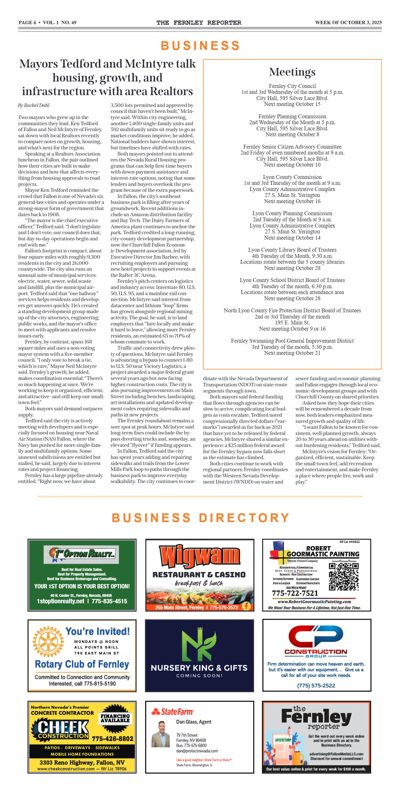 Oct. 3, 2-25 - School trustees to decide on toughe - page 6