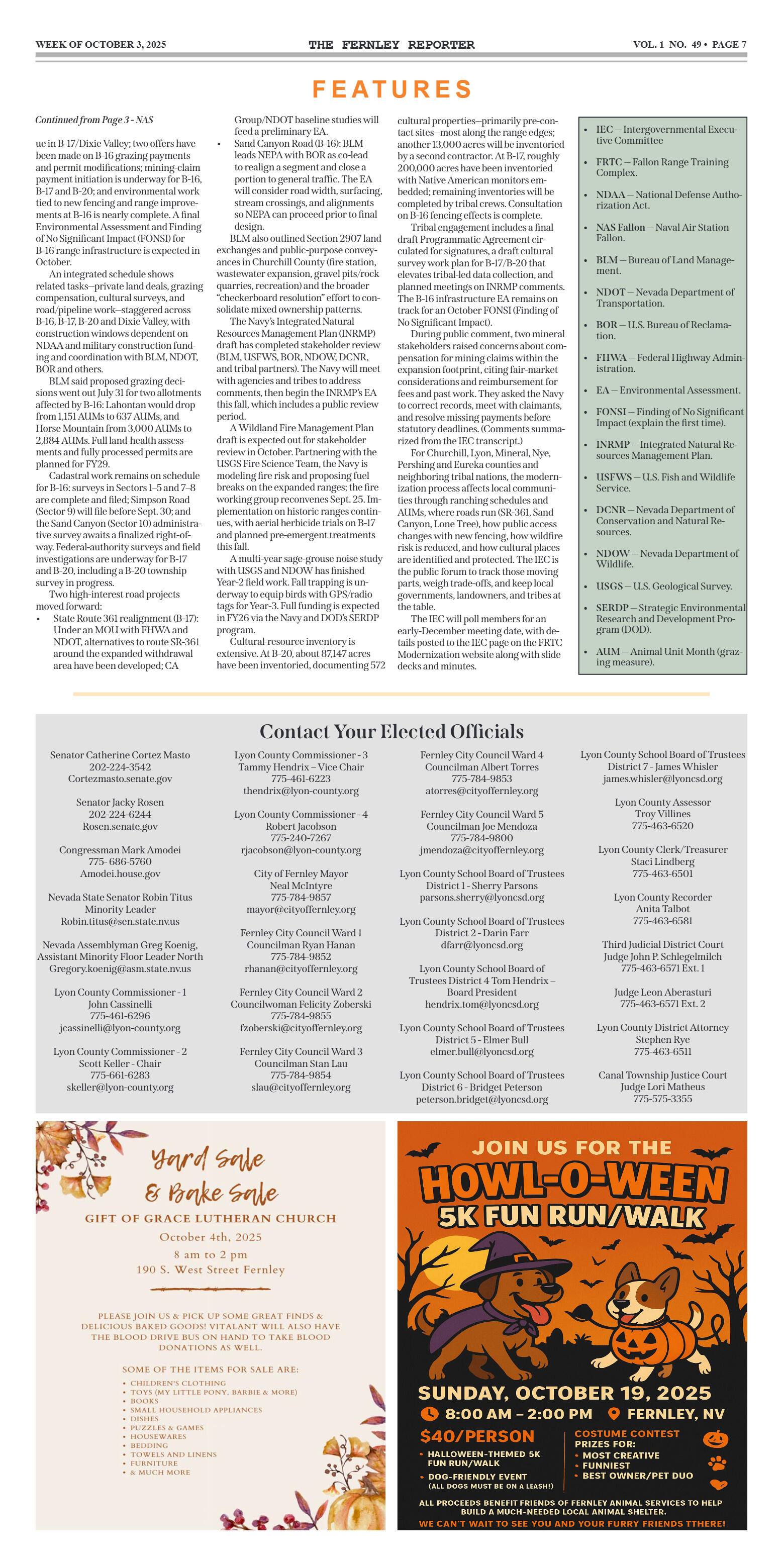 Oct. 3, 2-25 - School trustees to decide on toughe - page 7