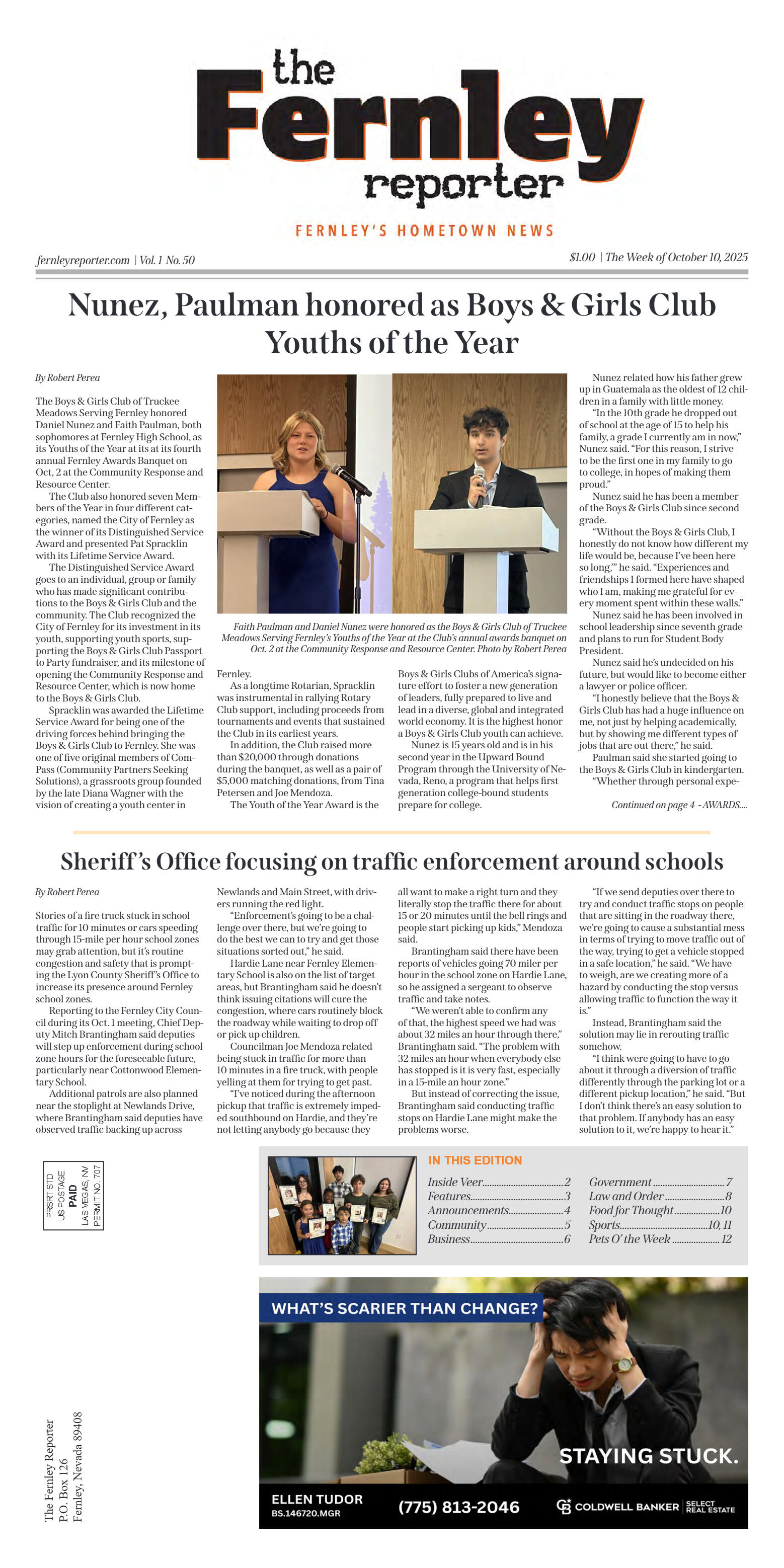 Oct. 10, 2025 - Nunez, Paulman honored as Boys & G - page 1