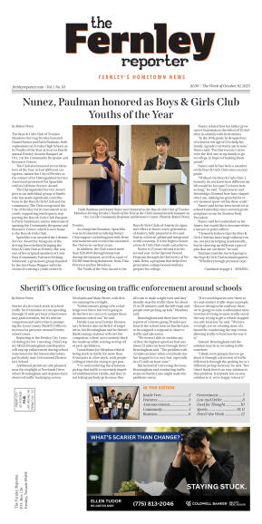 Oct. 10, 2025 - Nunez, Paulman honored as Boys & G - page 1