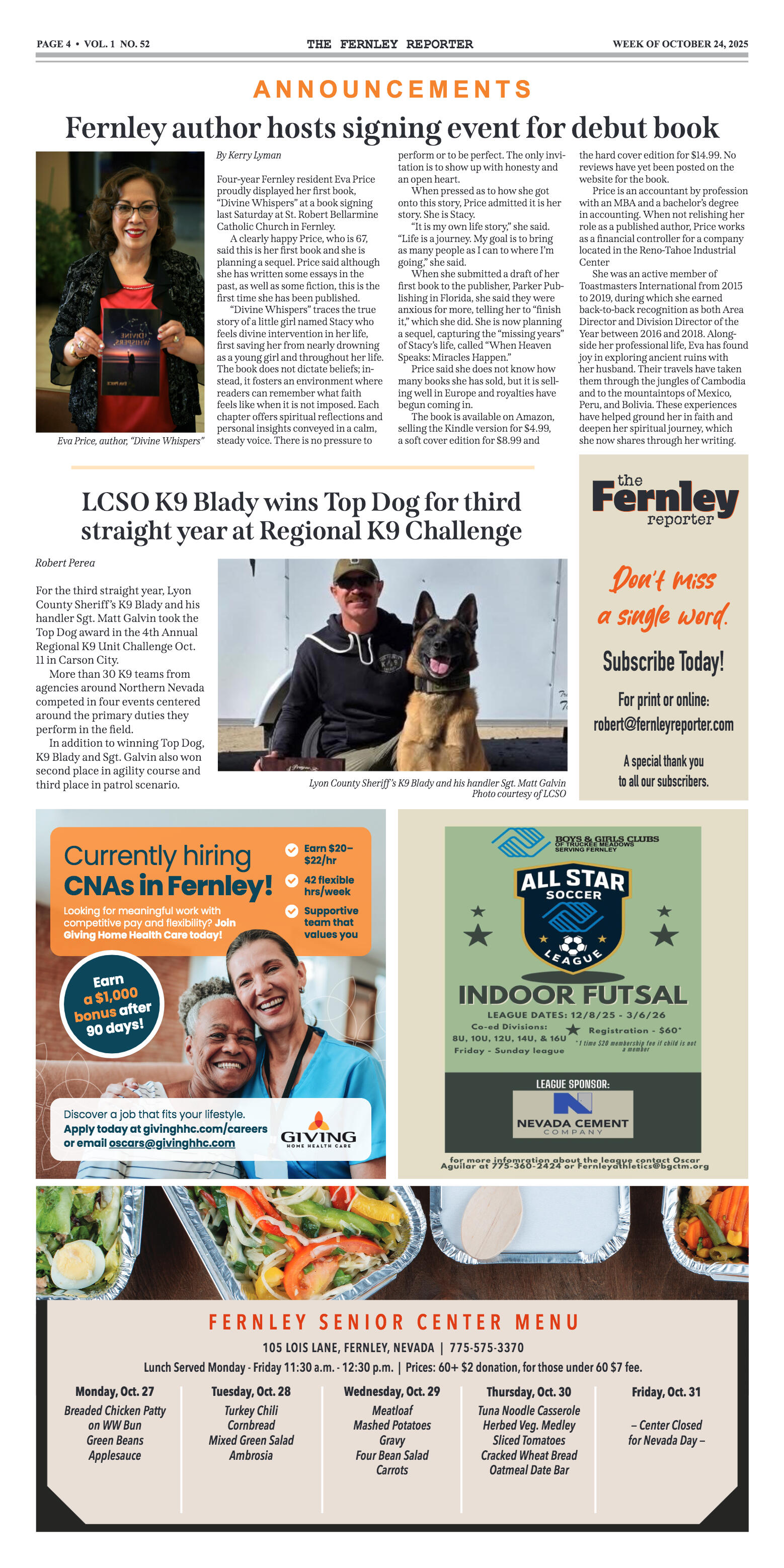 Oct. 24, 2025 - Council approves ground lease for  - page 4