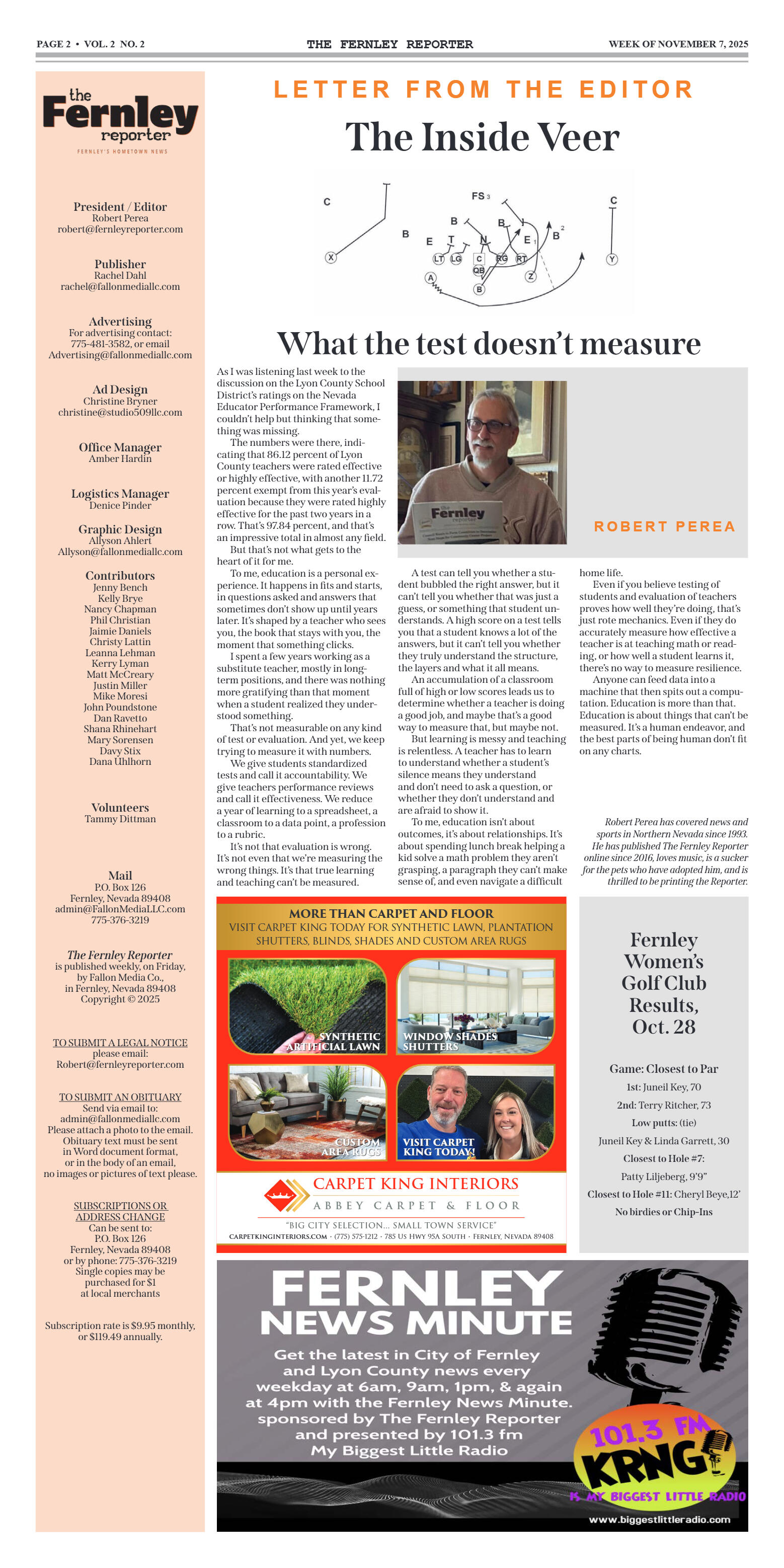 Nov. 7, 2025 - 86 percent of Lyon teachers rated e - page 2