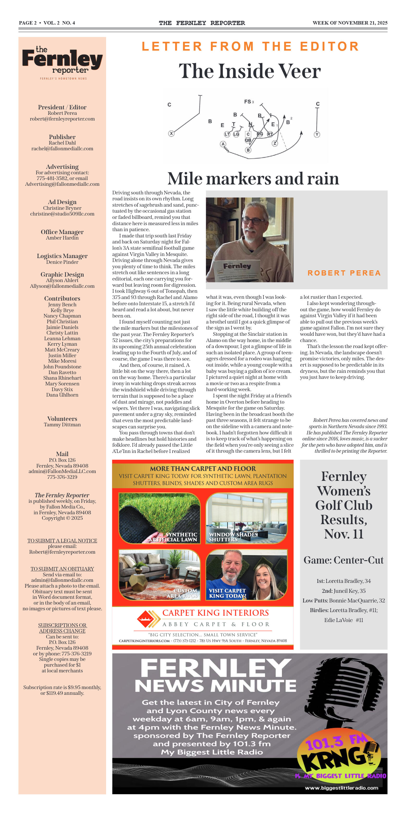 Nov. 21, 2025 - North Lyon Fire increasingly relyi - page 2