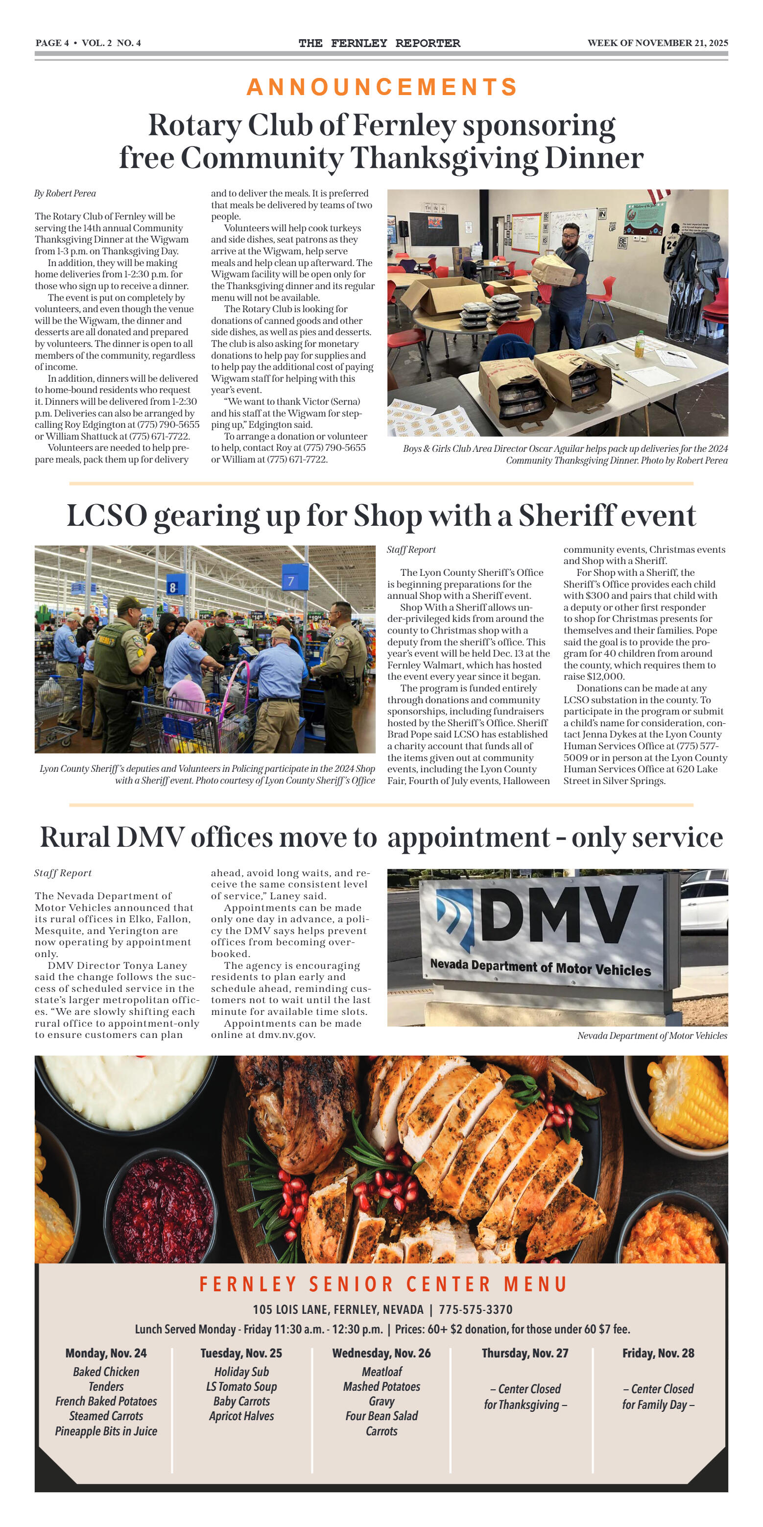 Nov. 21, 2025 - North Lyon Fire increasingly relyi - page 4