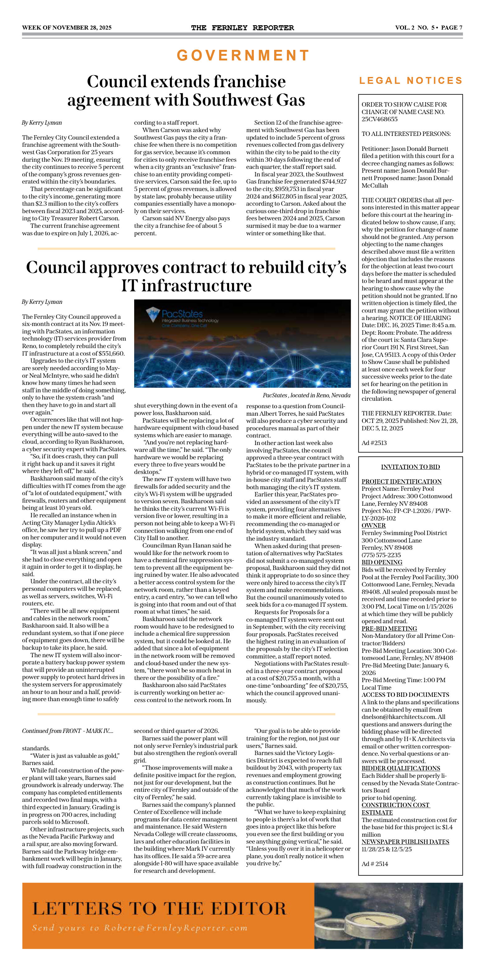 Nov. 28, 2025 - Mark IV Capital says proposed powe - page 7