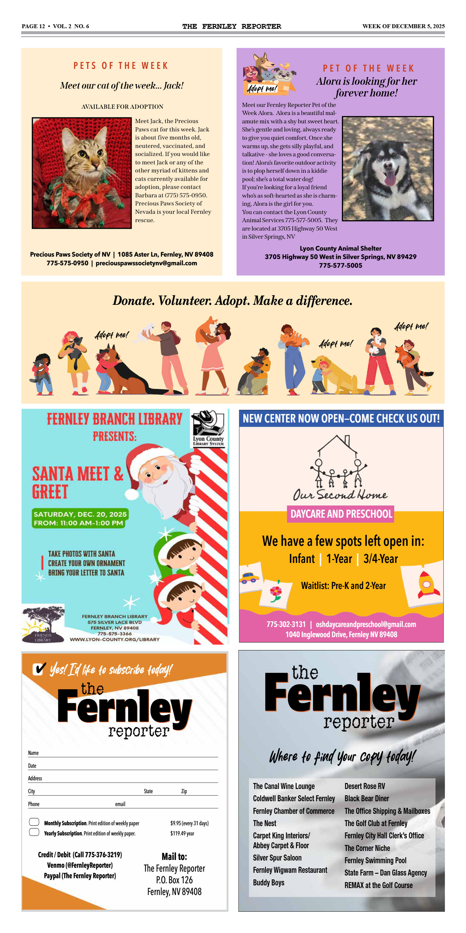 Dec. 5, 2025 - About 400 meals served at Community - page 12