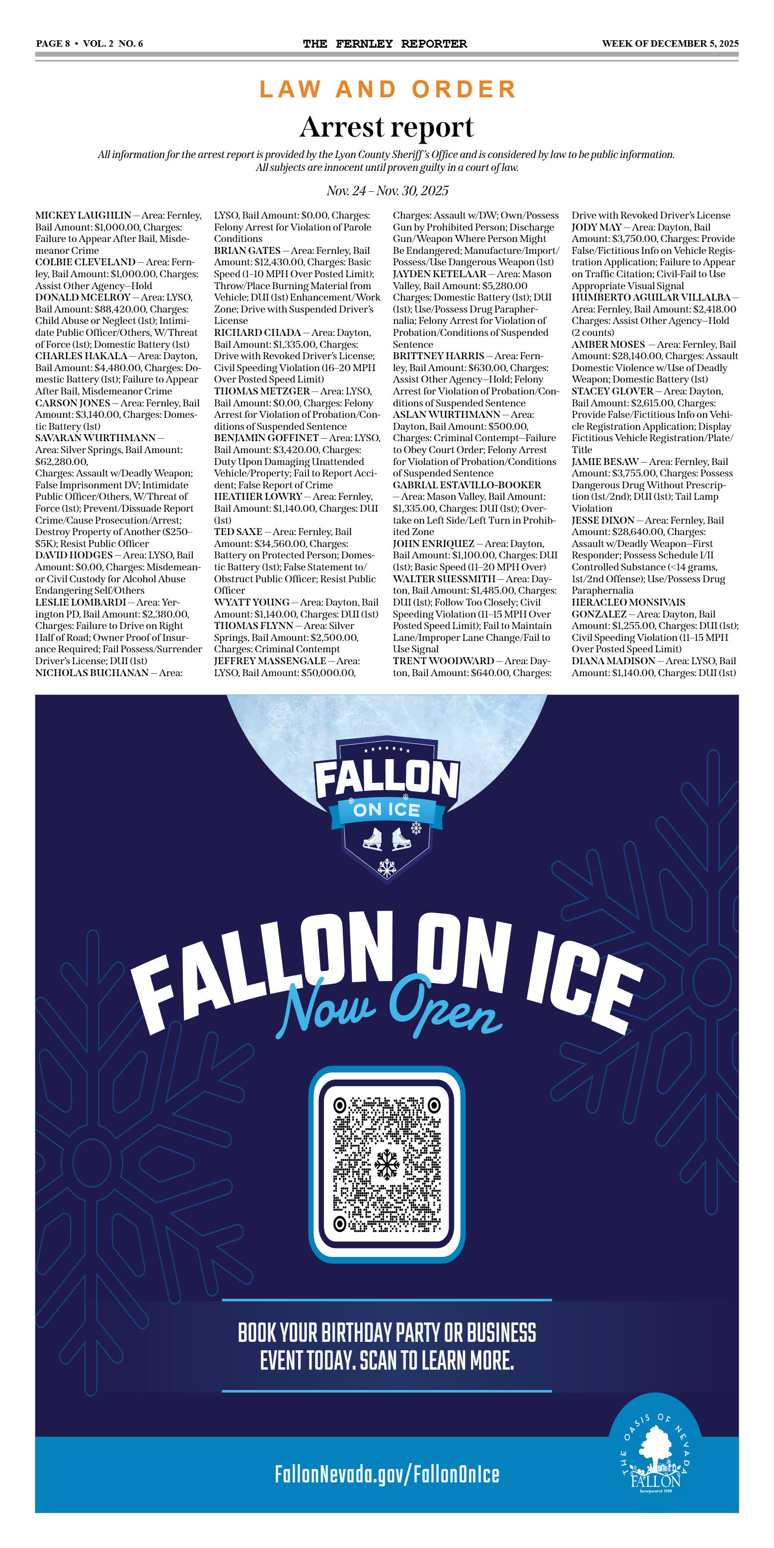 Dec. 5, 2025 - About 400 meals served at Community - page 8