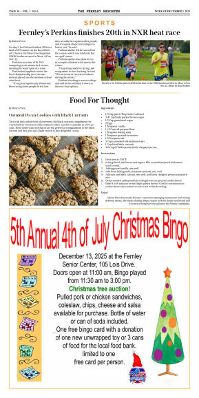 Dec. 5, 2025 - About 400 meals served at Community - page 10