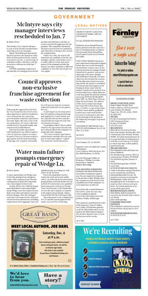 Dec. 5, 2025 - About 400 meals served at Community - page 7