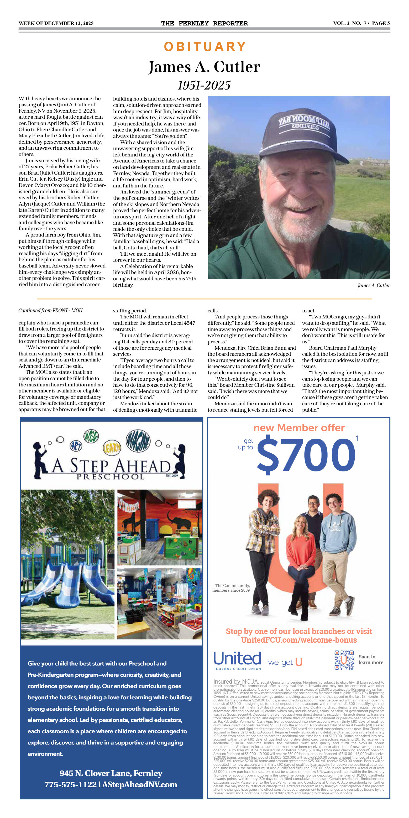 Dec. 12, 2025 - Fire Board approves MOU to protect - page 5