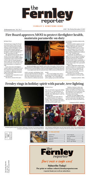 Dec. 12, 2025 - Fire Board approves MOU to protect - page 1