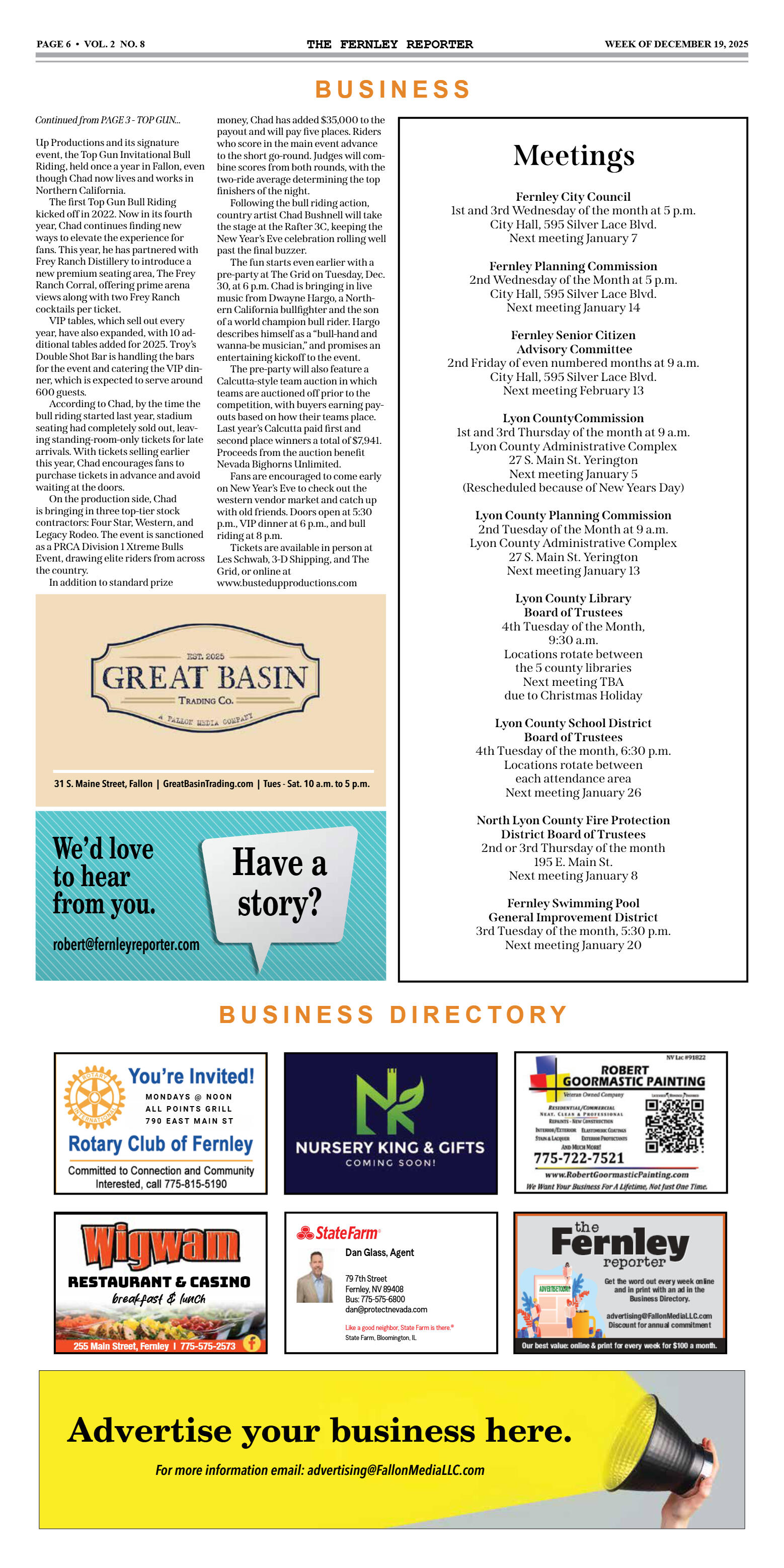 Dec. 19, 2025 - Fernley ceremony links generations - page 6