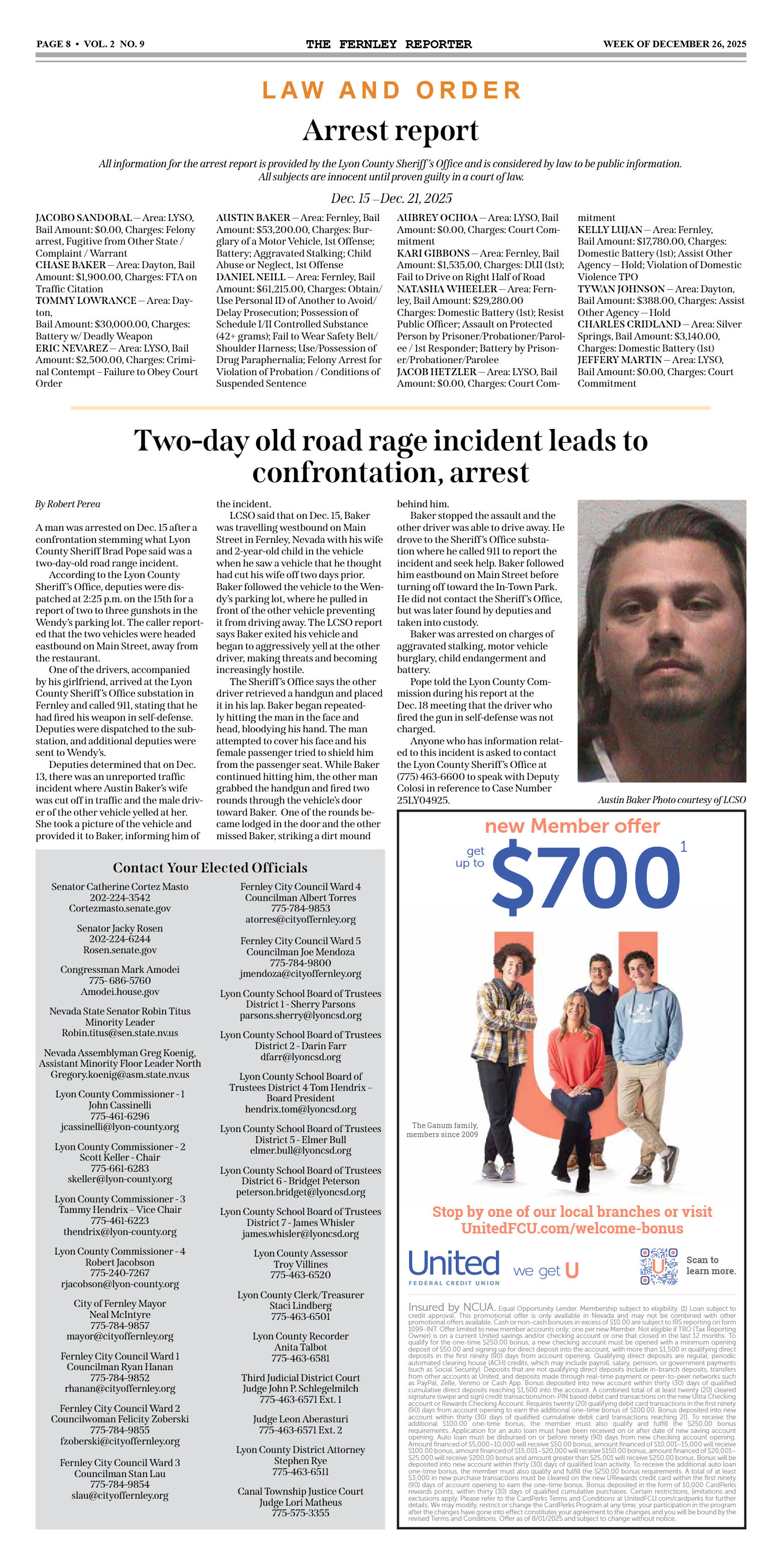 Dec. 26 - School Board wants state to consider oth - page 8