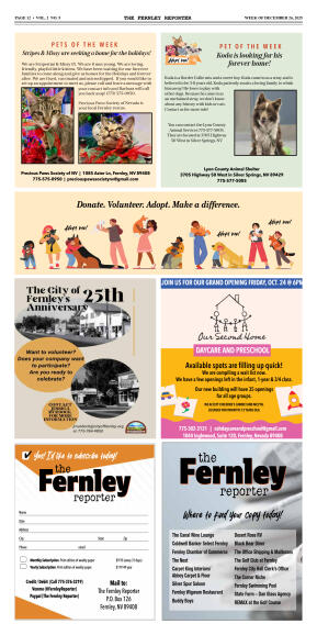 Dec. 26 - School Board wants state to consider oth - page 12