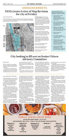 Dec. 26 - School Board wants state to consider oth - page 4