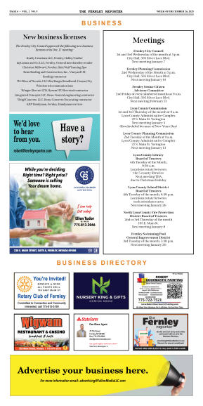 Dec. 26 - School Board wants state to consider oth - page 6