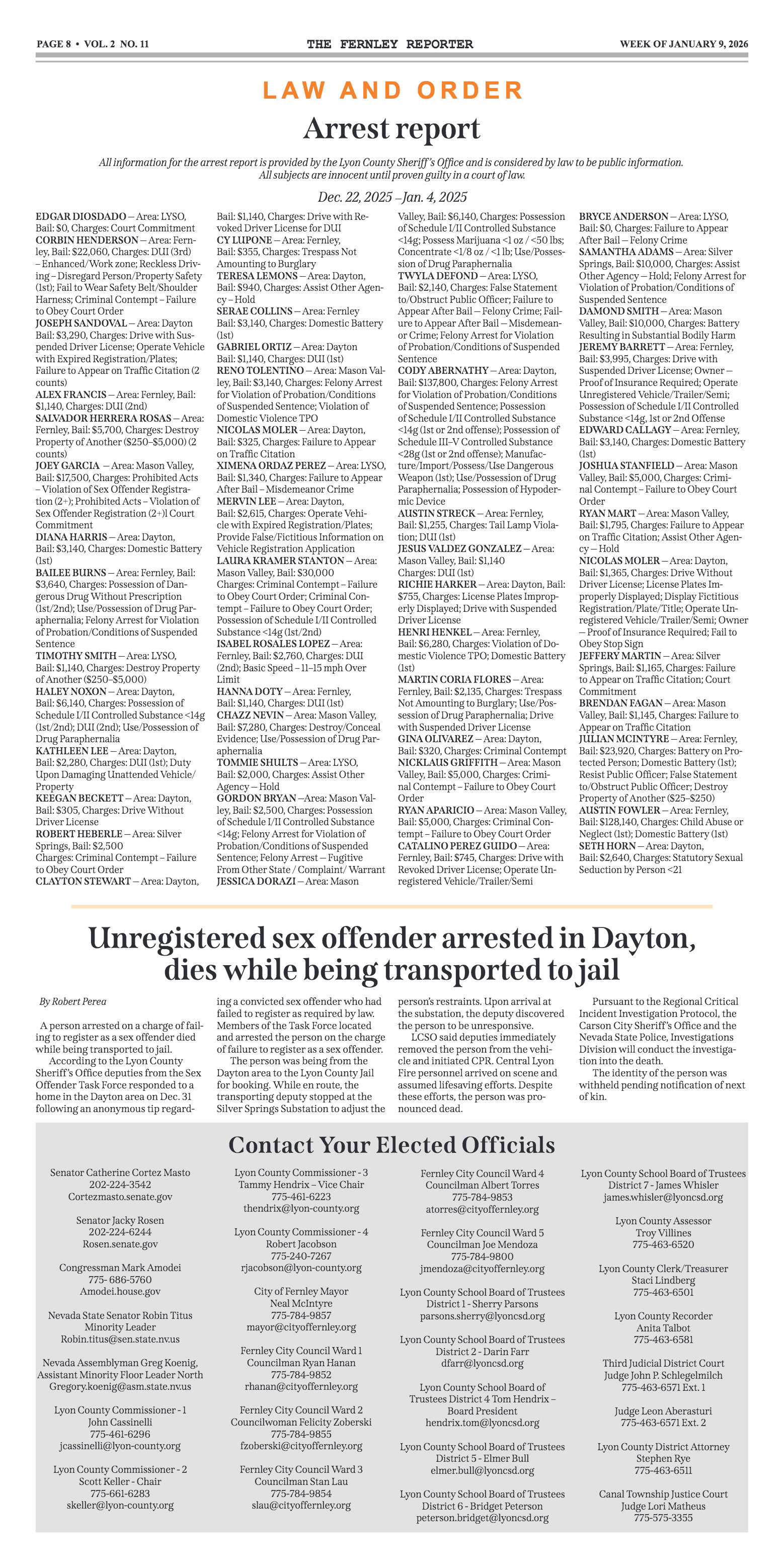 Jan. 9th 2026 - LCSO continues investigation into  - page 8