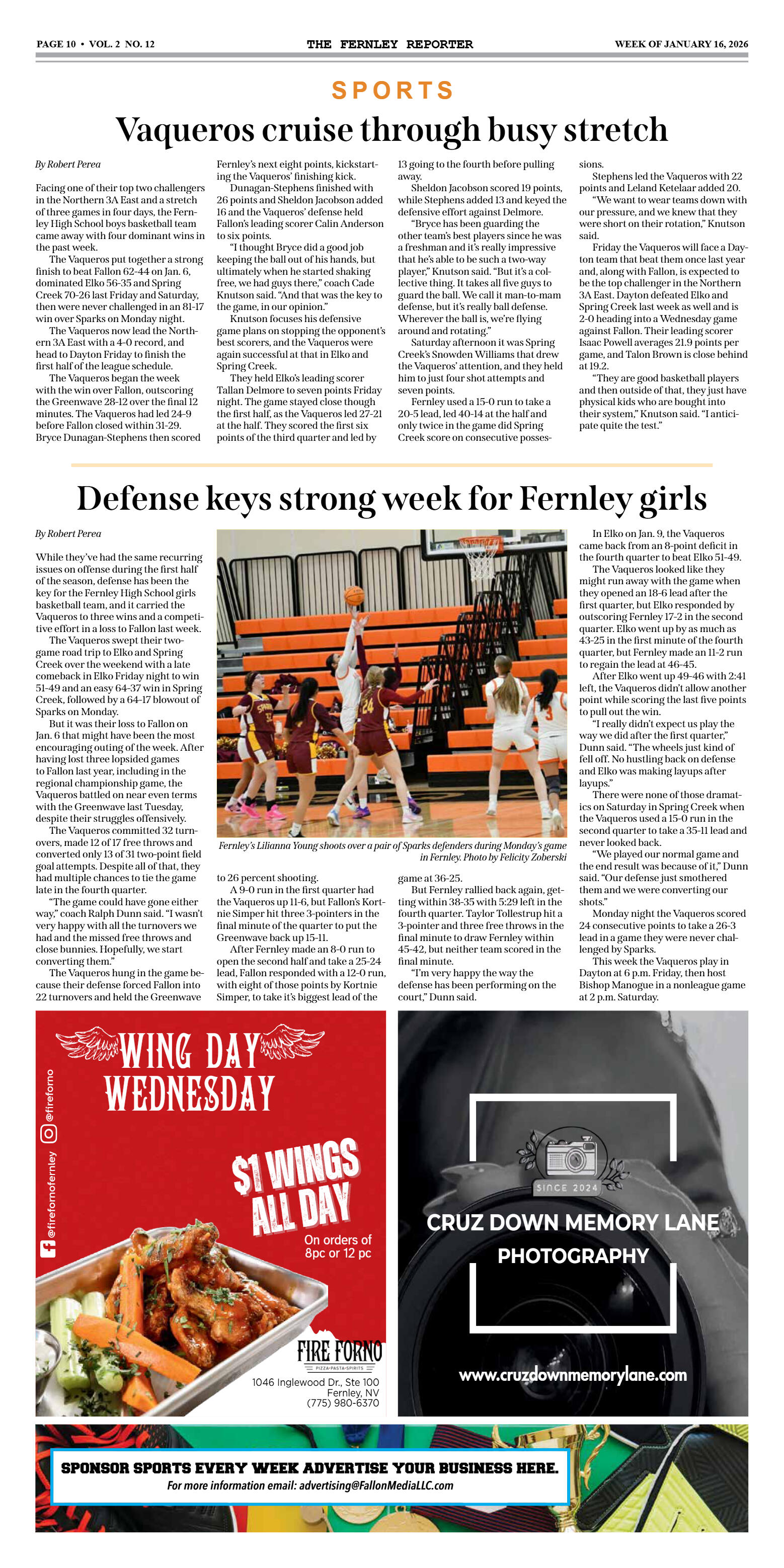 Jan. 16, 2026 - Main Street Fernley completes cros - page 10