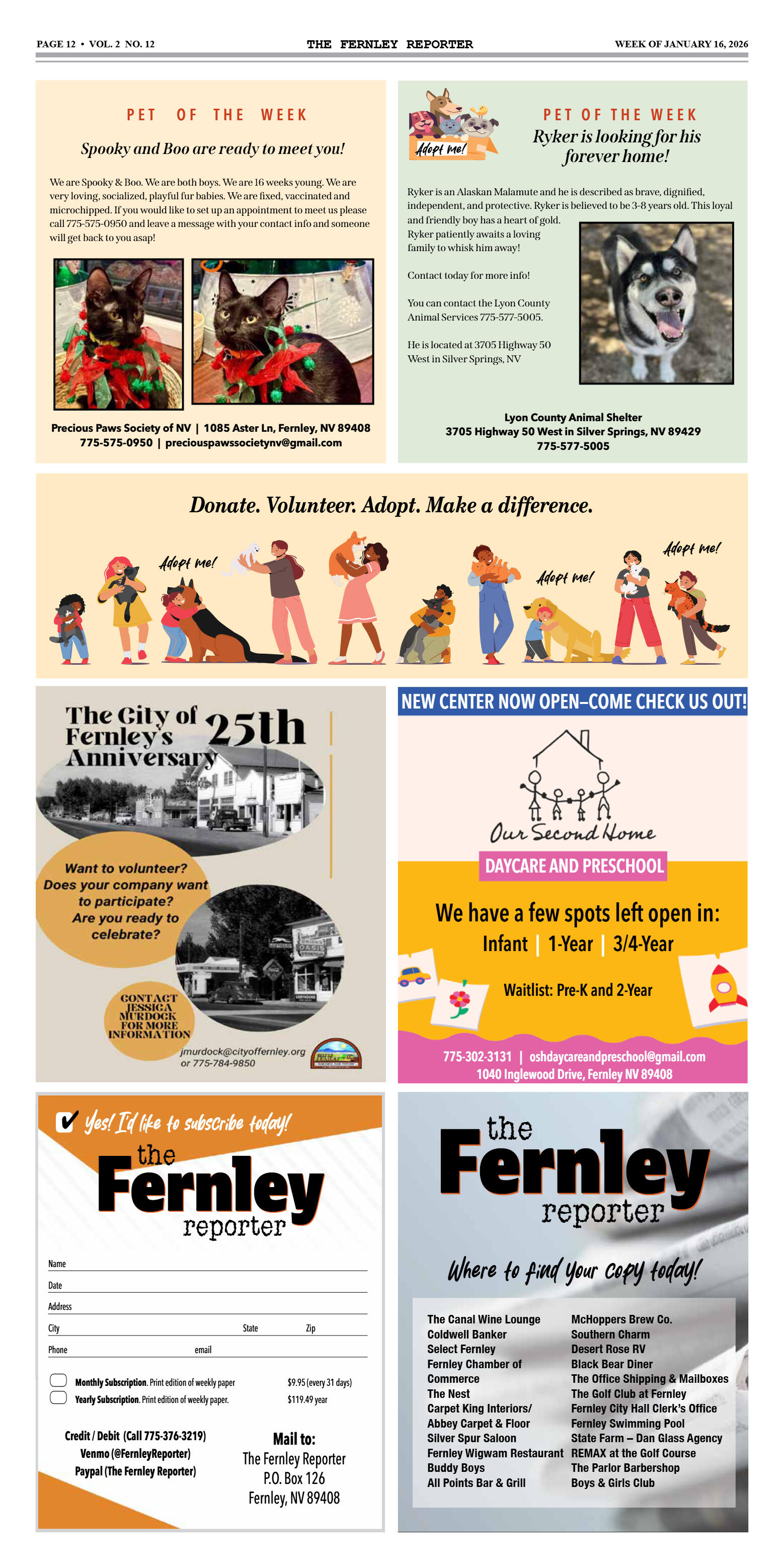 Jan. 16, 2026 - Main Street Fernley completes cros - page 12