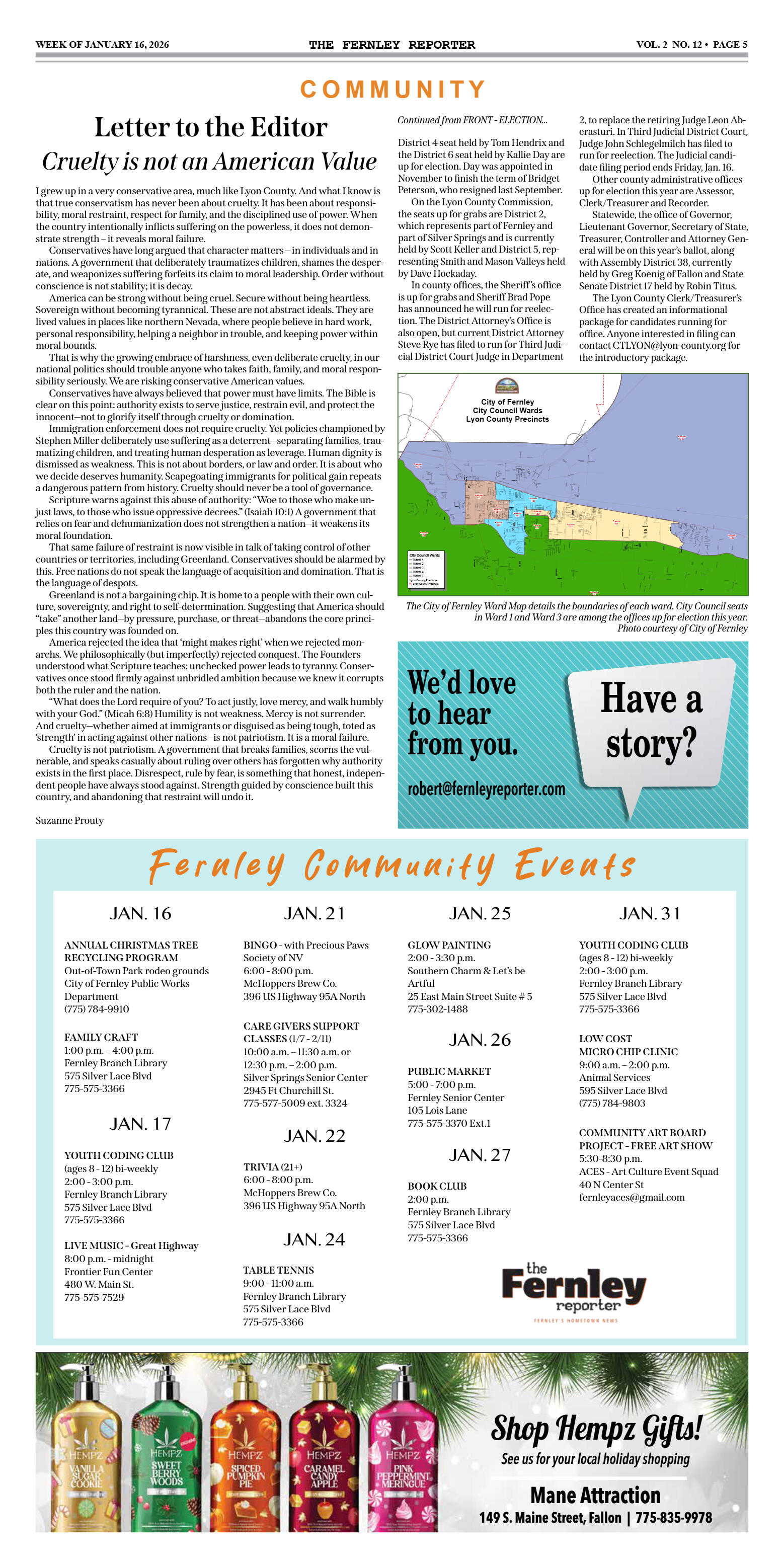Jan. 16, 2026 - Main Street Fernley completes cros - page 5