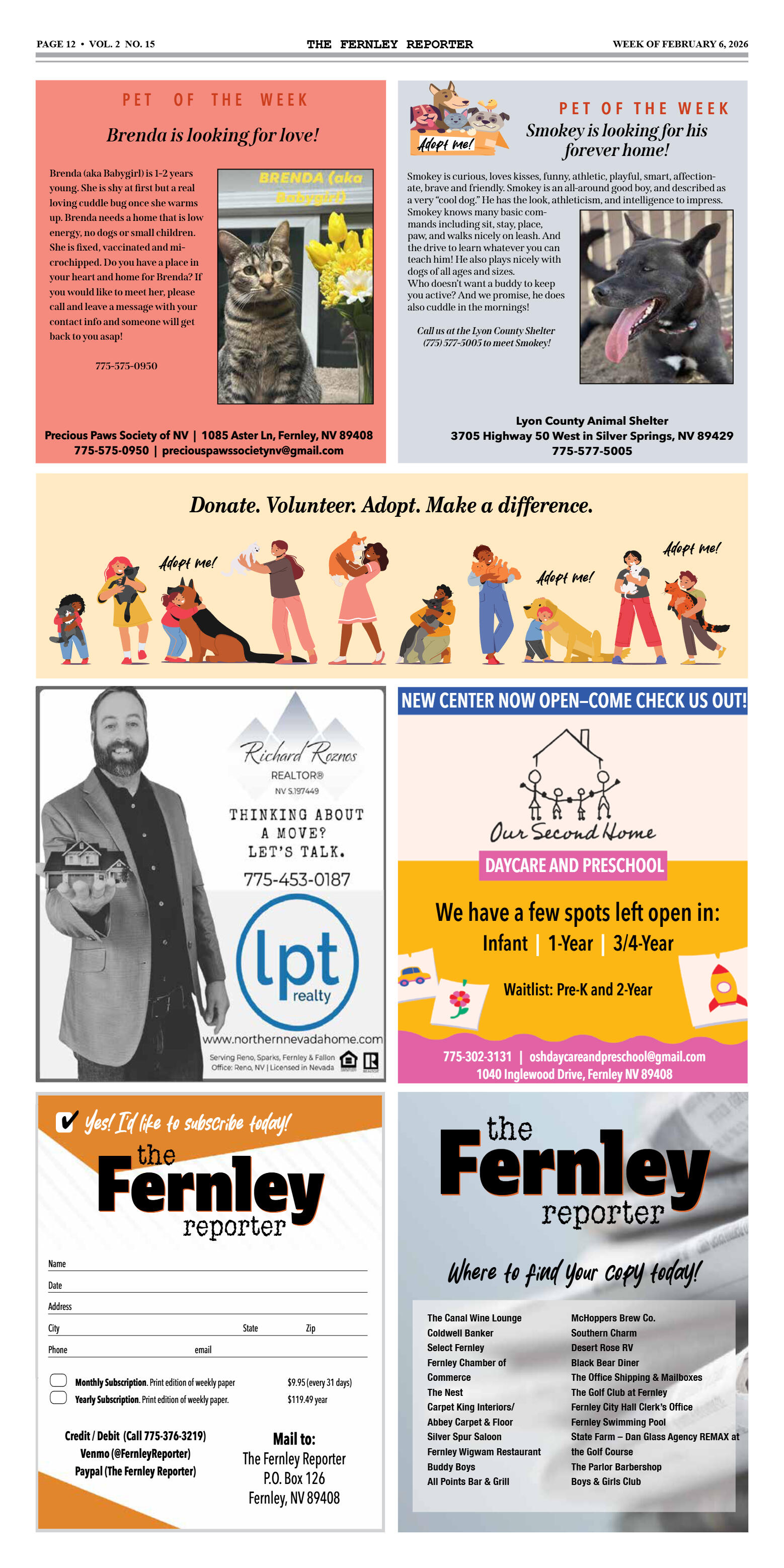 Feb. 6, 2026 - Roof replacement at swimming pool s - page 12