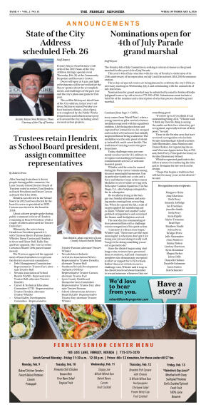 Feb. 6, 2026 - Roof replacement at swimming pool s - page 4