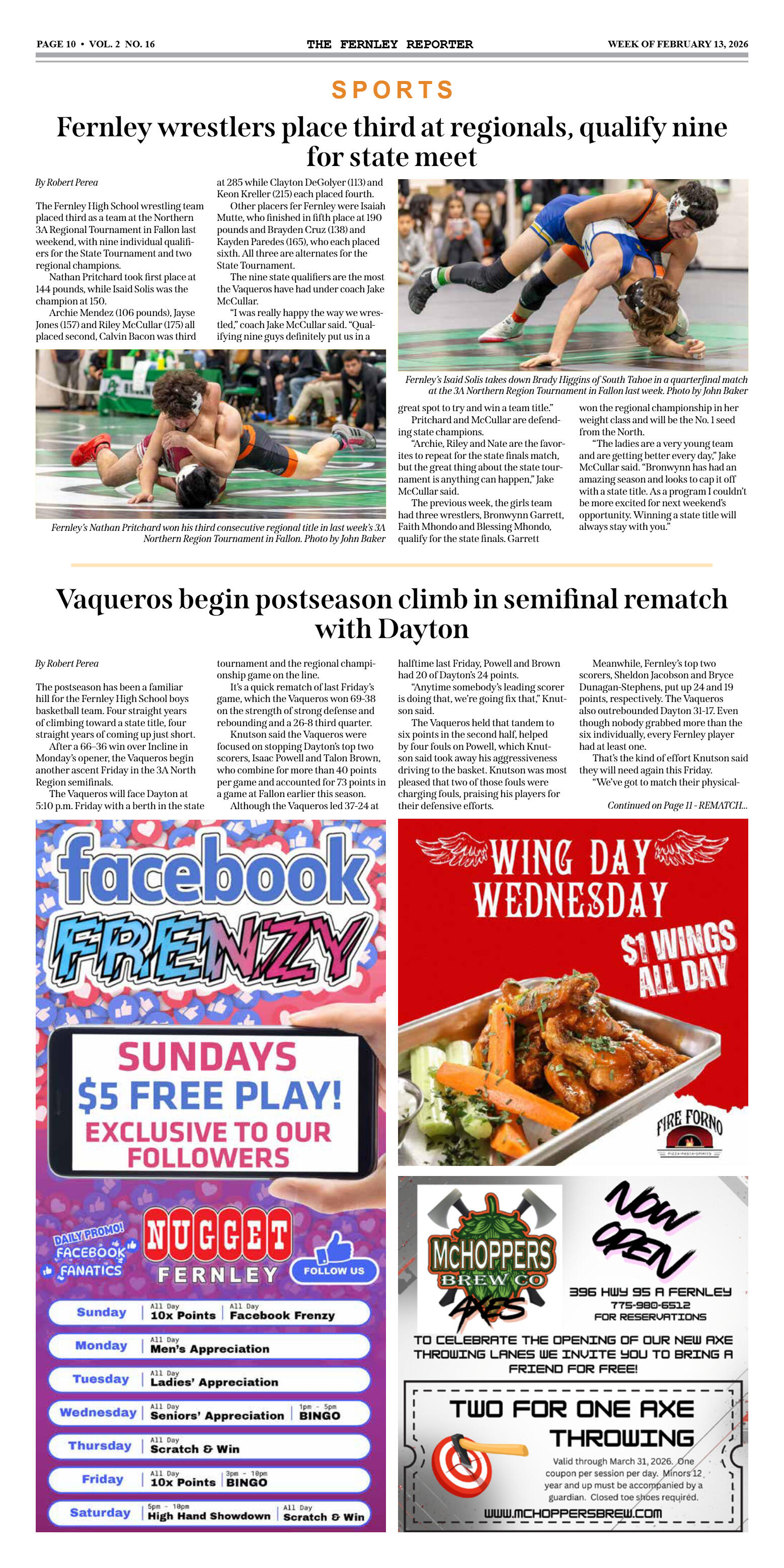 Feb. 13, 2026 - FCTA calls for overhaul of city’s  - page 10