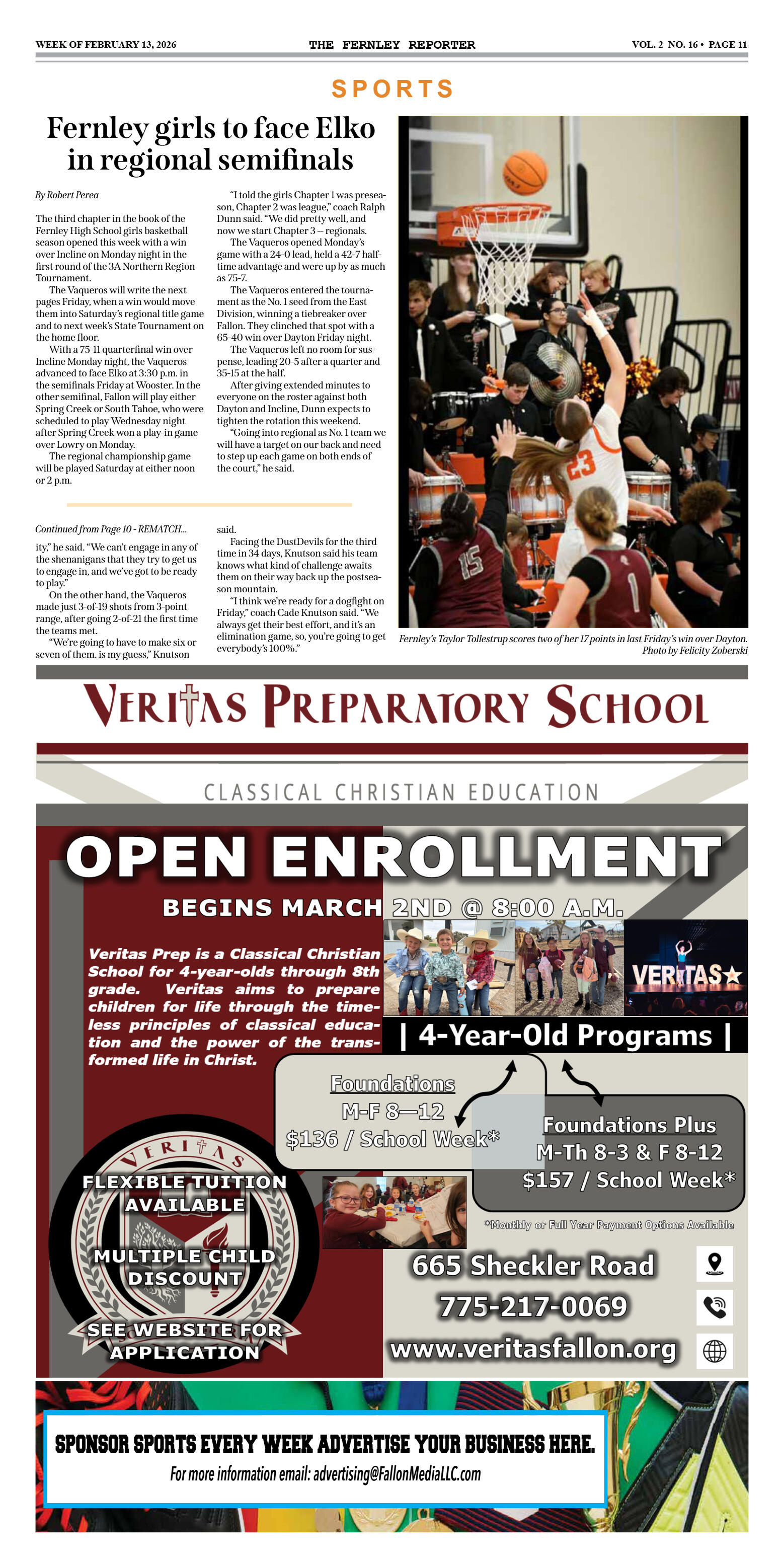 Feb. 13, 2026 - FCTA calls for overhaul of city’s  - page 11