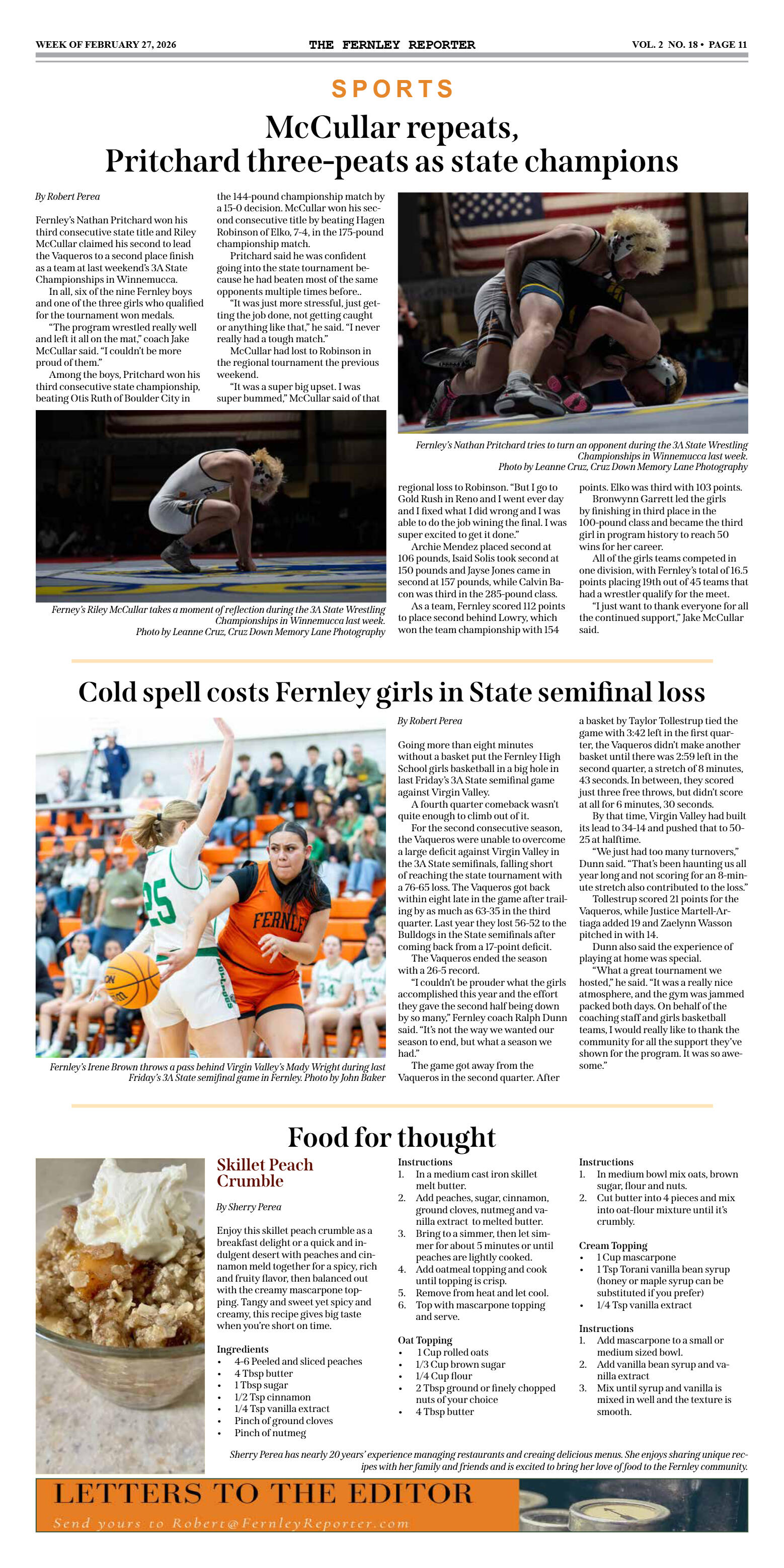 Feb. 27, 2026 - County backs North Lyon Fire reque - page 11