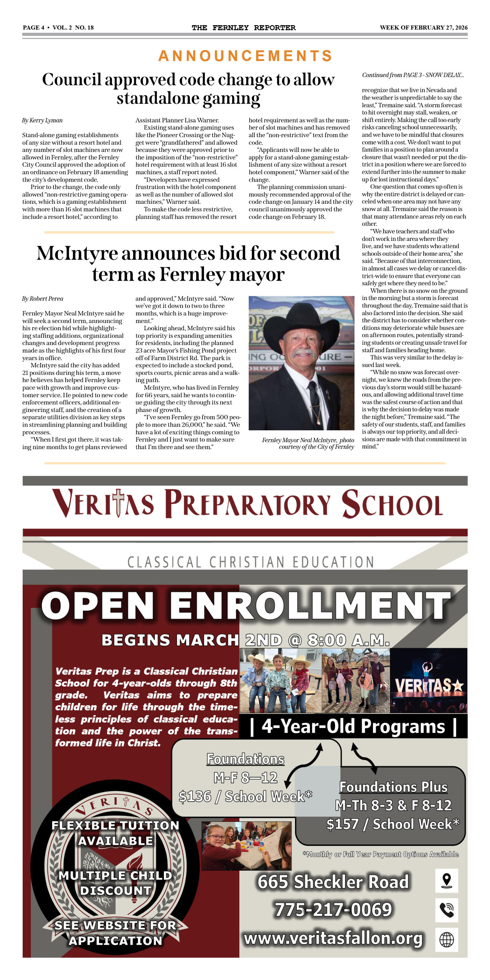 Feb. 27, 2026 - County backs North Lyon Fire reque - page 4