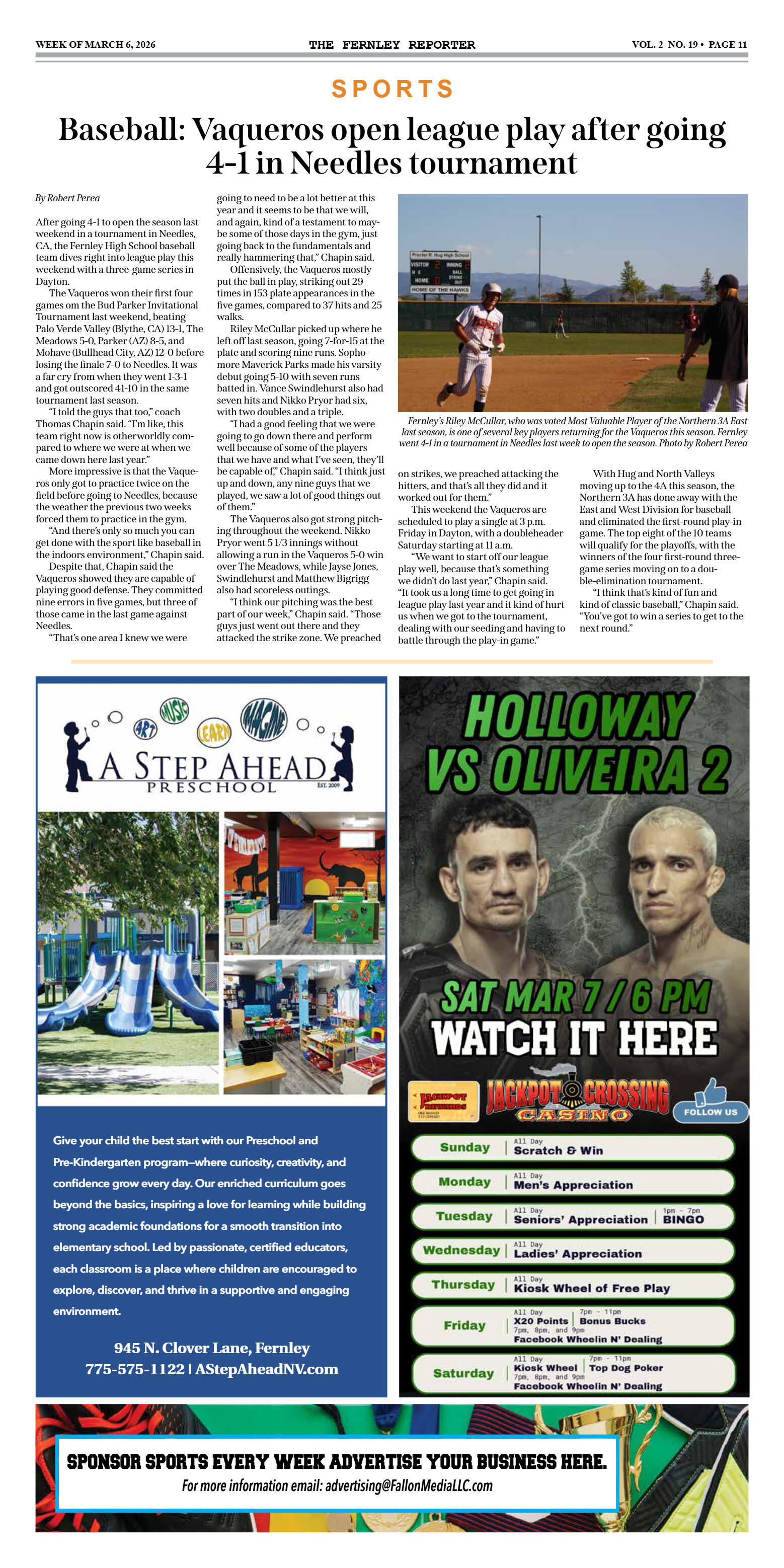 March 6, 2026 - Mayor reveals hospital talks in St - page 11