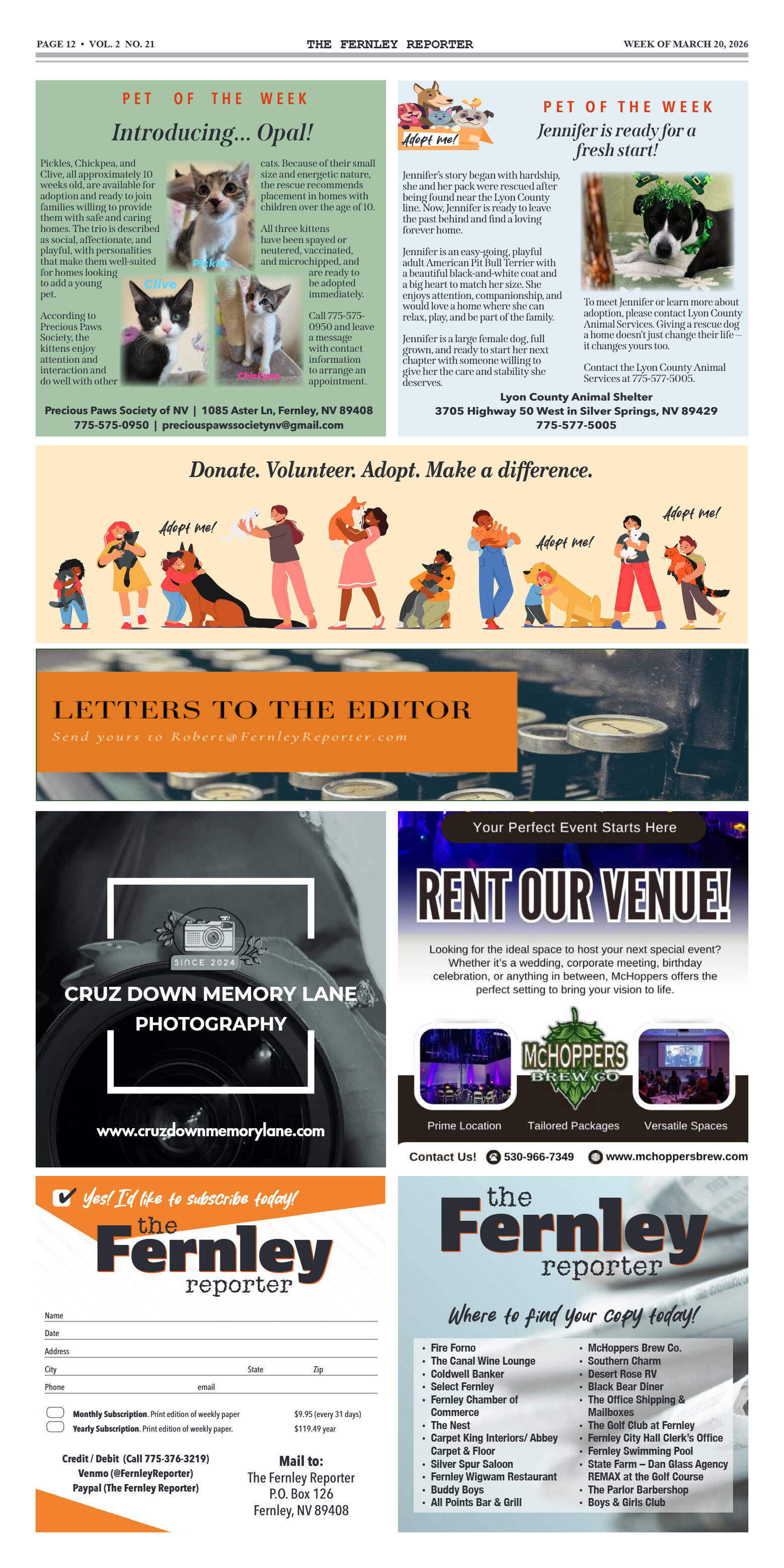 March 20, 2026 - Candidate filing closes with crow - page 12