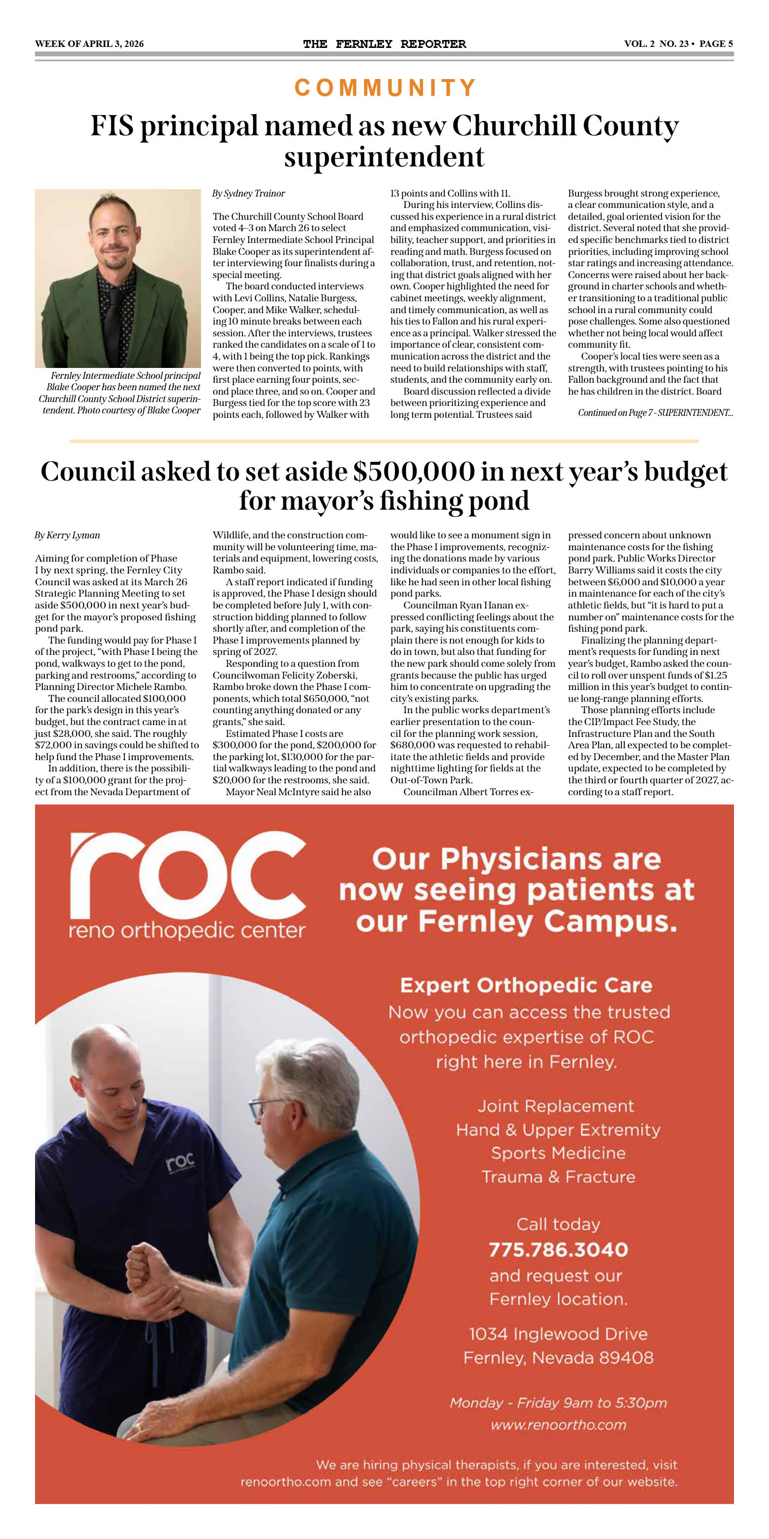 April 3, 2026 - Candidates outline priorities at F - page 5