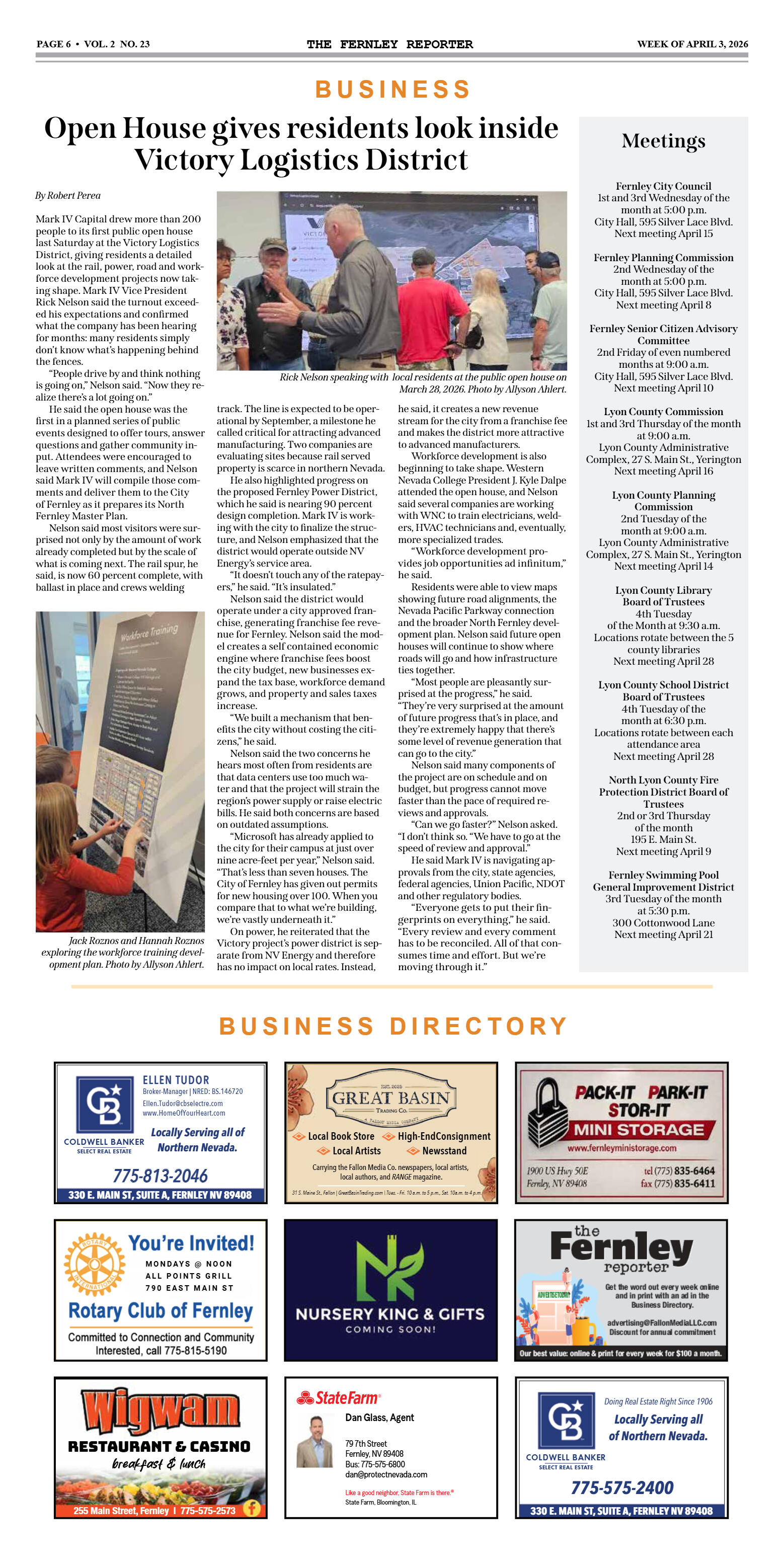 April 3, 2026 - Candidates outline priorities at F - page 6