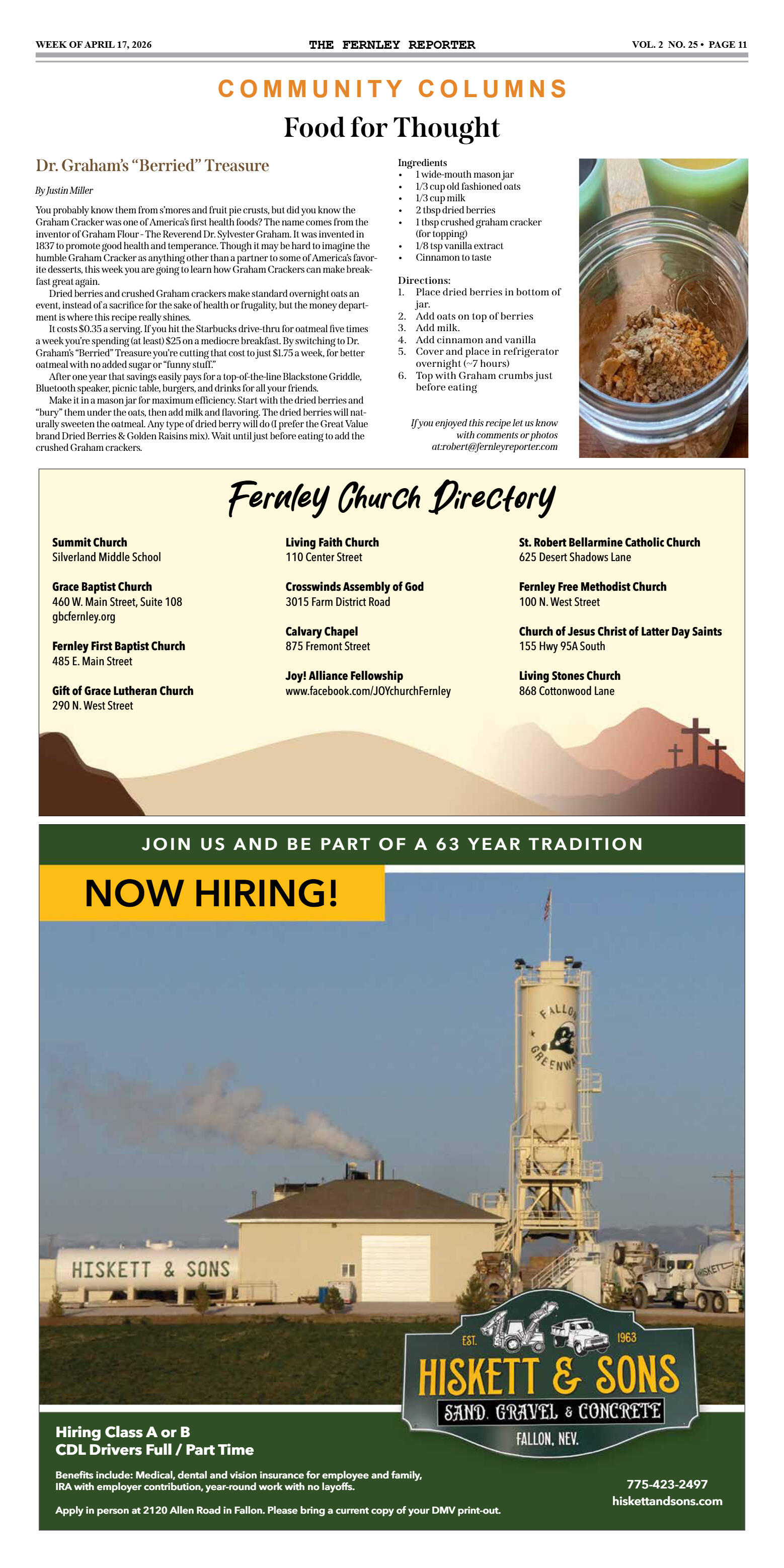 April 17, 2026 - North Lyon Fire working on agreem - page 11