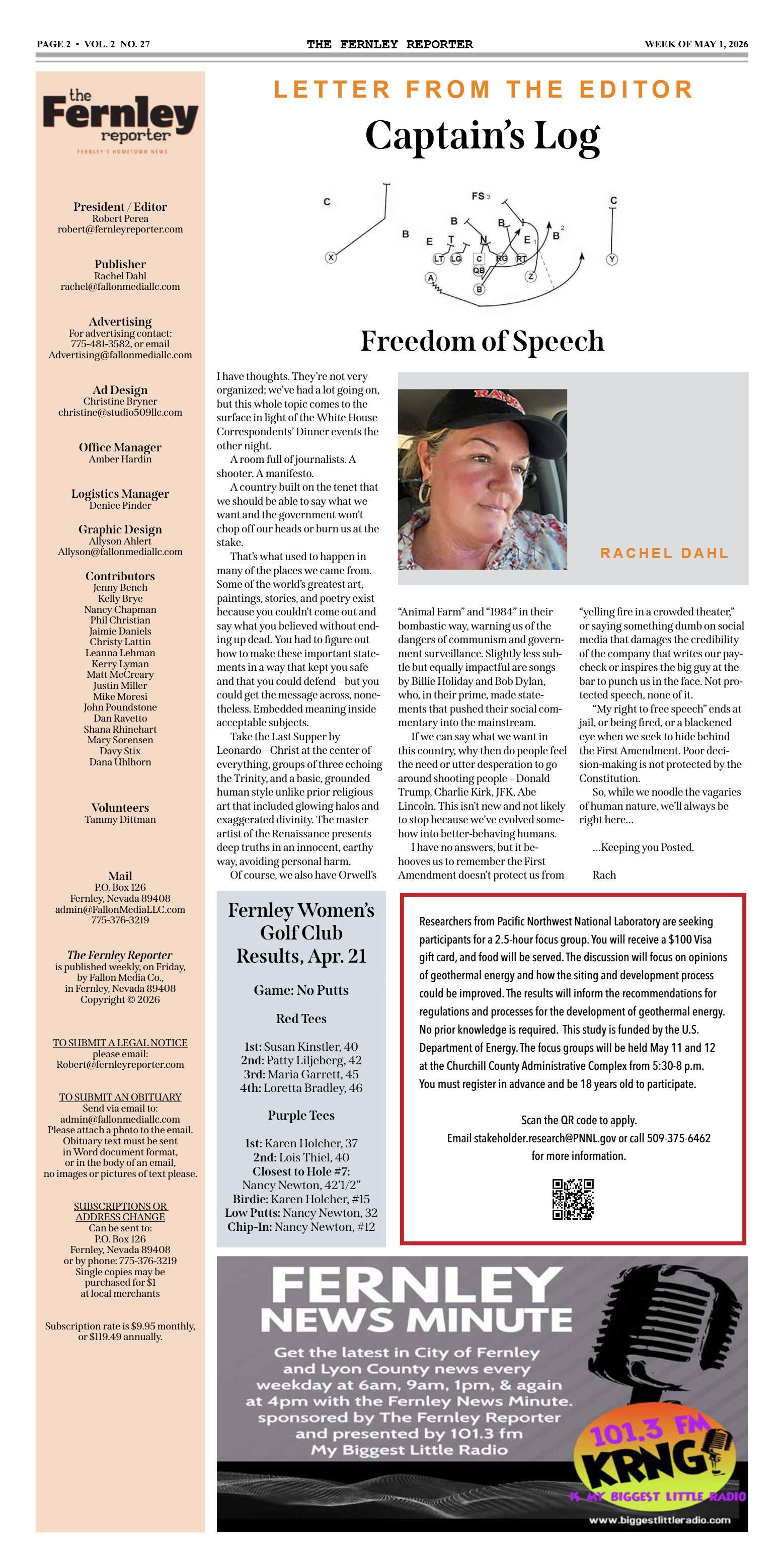 May 1, 2026 - Storey County, Tesla partner to exte - page 2