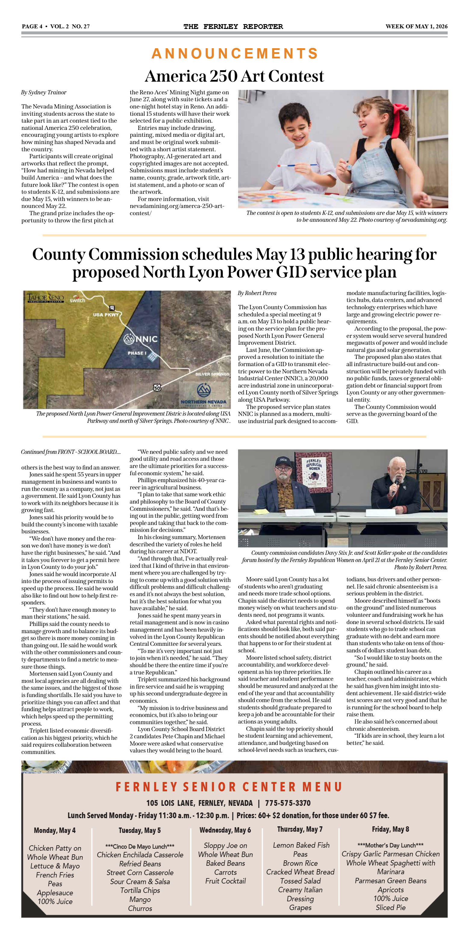 May 1, 2026 - Storey County, Tesla partner to exte - page 4