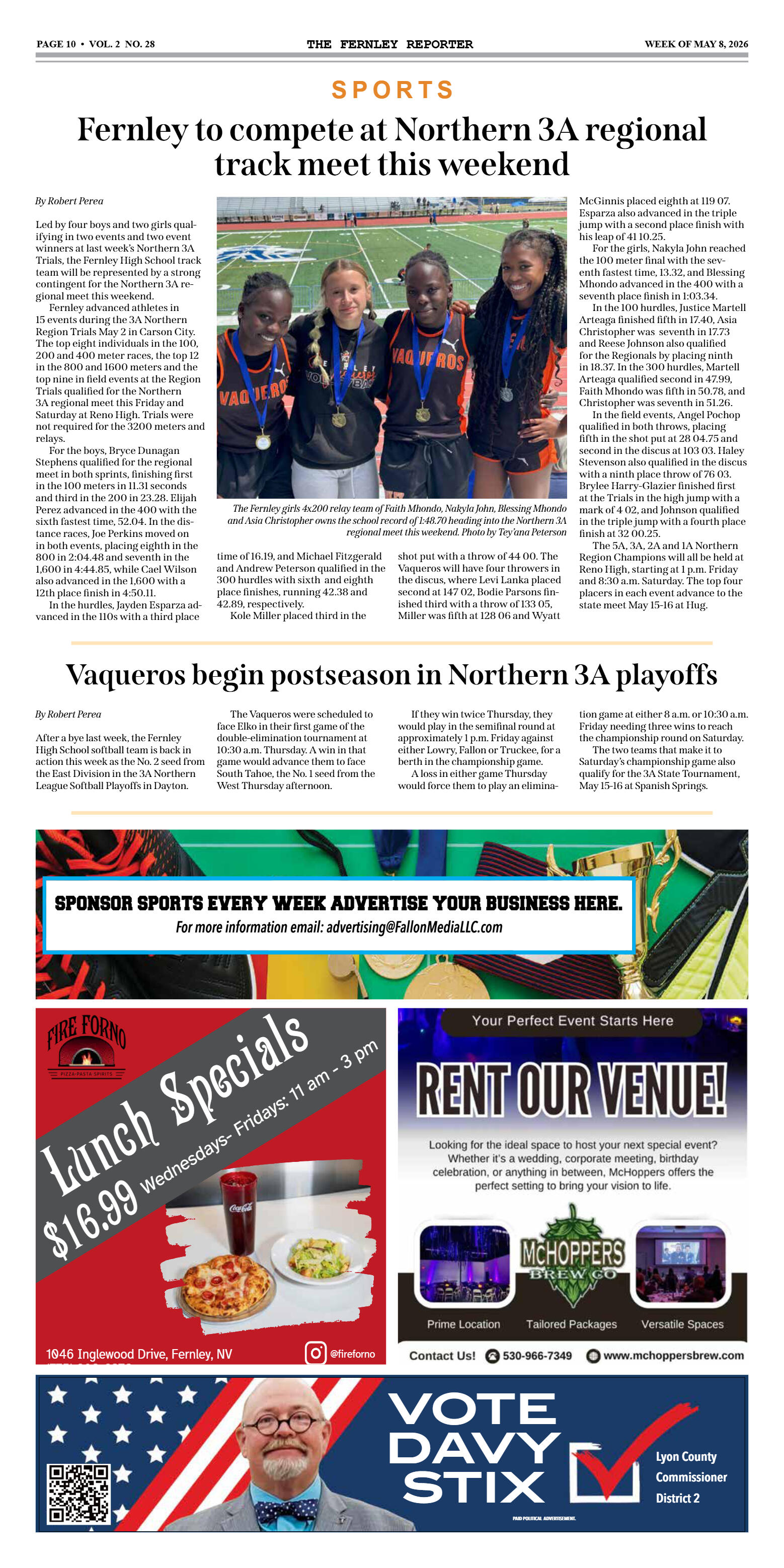 May 8, 2026 - Substitute teacher charged with chil - page 10