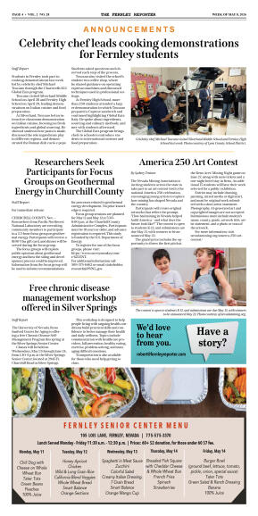 May 8, 2026 - Substitute teacher charged with chil - page 4