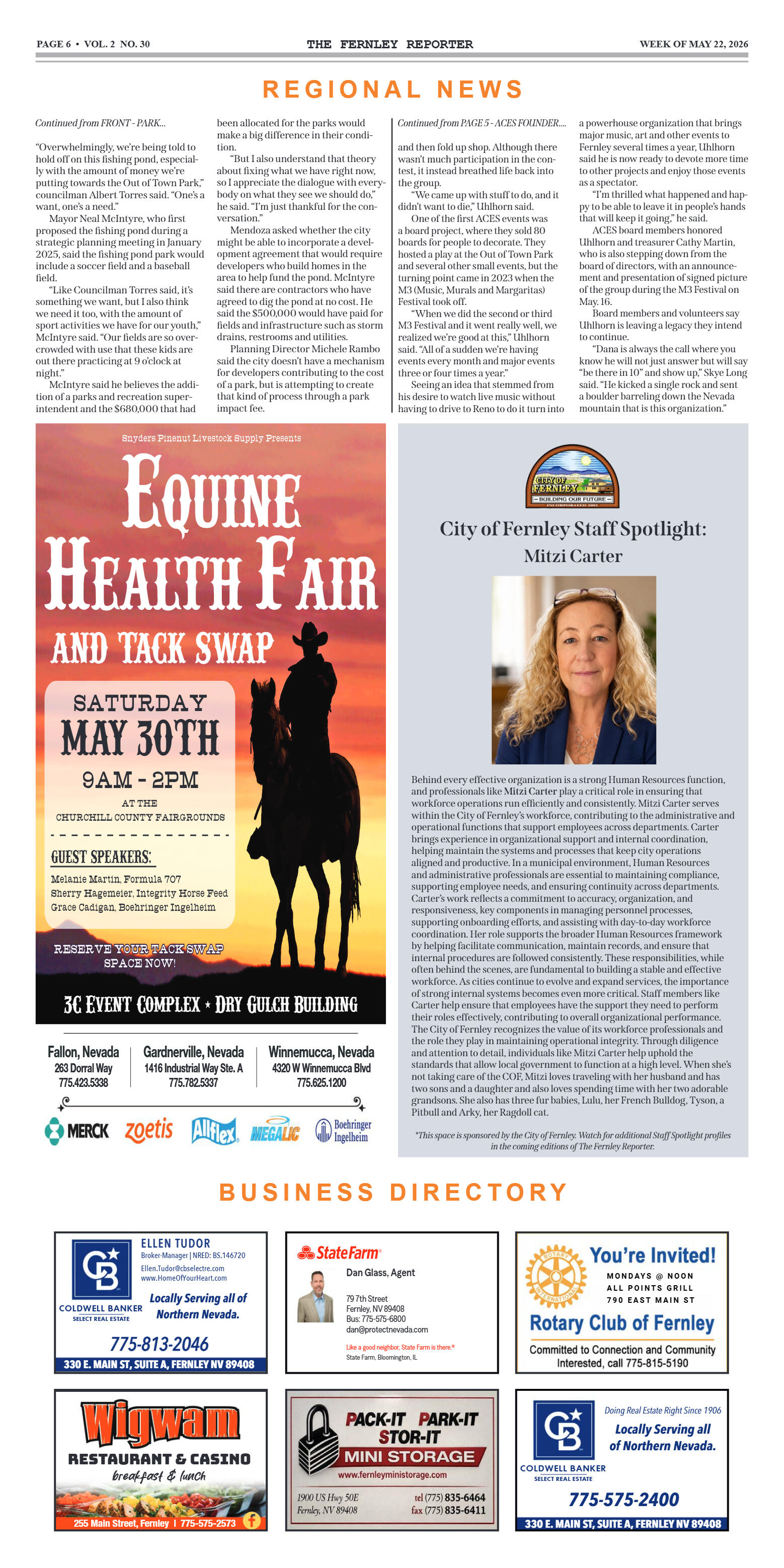 May 22, 2026 - The magic of M3: Fernley’s favorite - page 6