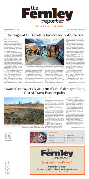 May 22, 2026 - The magic of M3: Fernley’s favorite - page 1