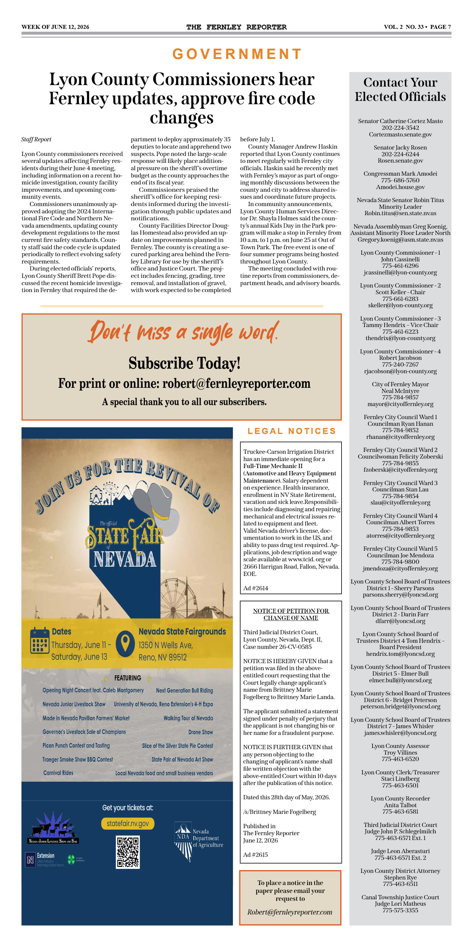 June 12, 2026 - Residents urge city to scrap propo - page 7