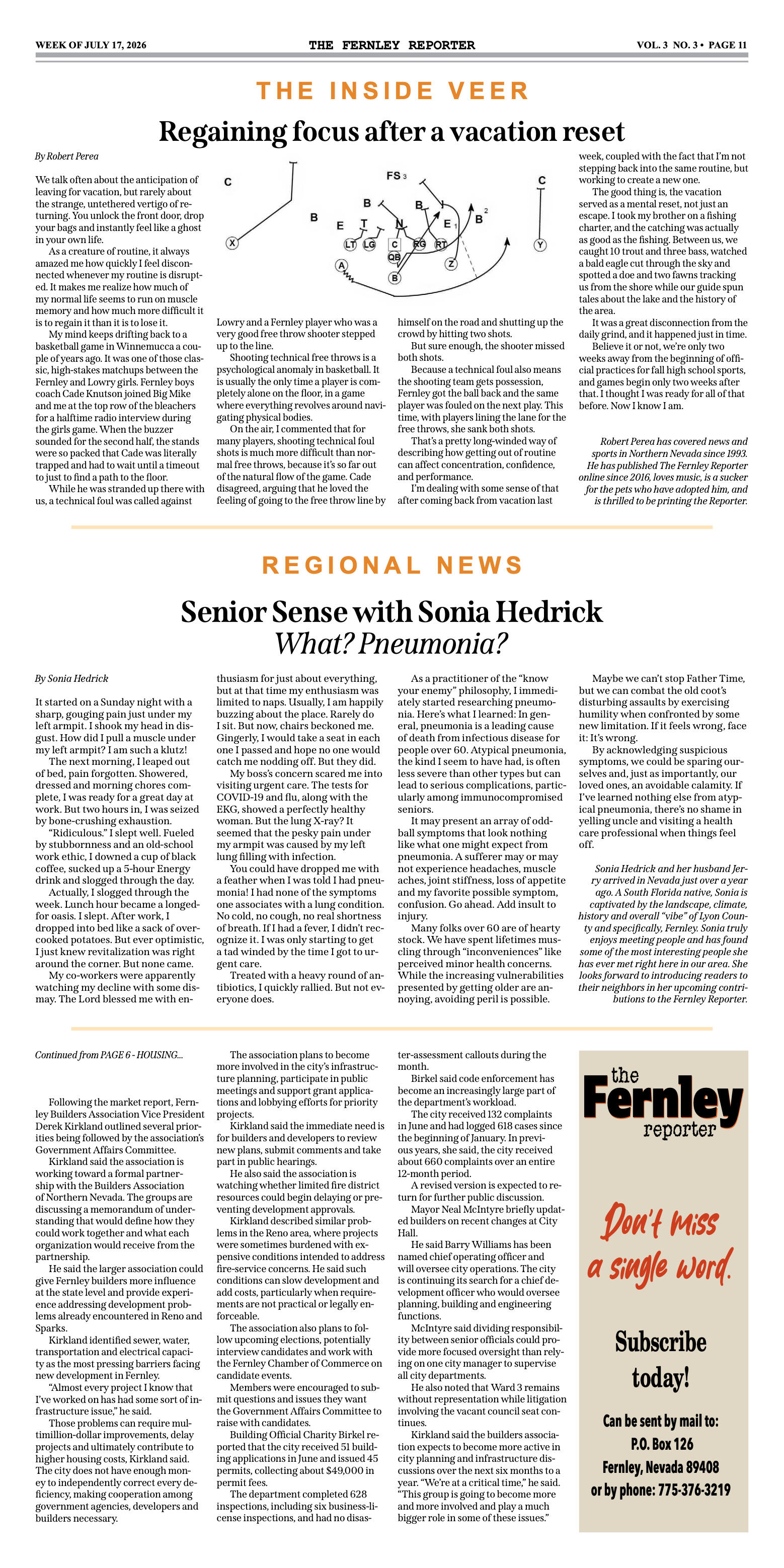 July 17, 2026 - Business closures highlight Fernle - page 11