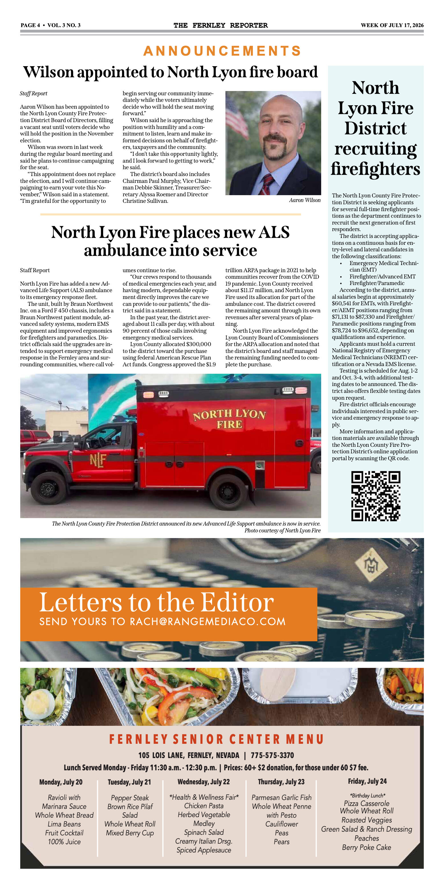 July 17, 2026 - Business closures highlight Fernle - page 4