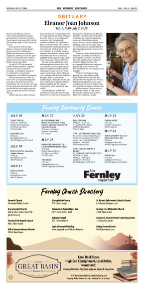 July 17, 2026 - Business closures highlight Fernle - page 5