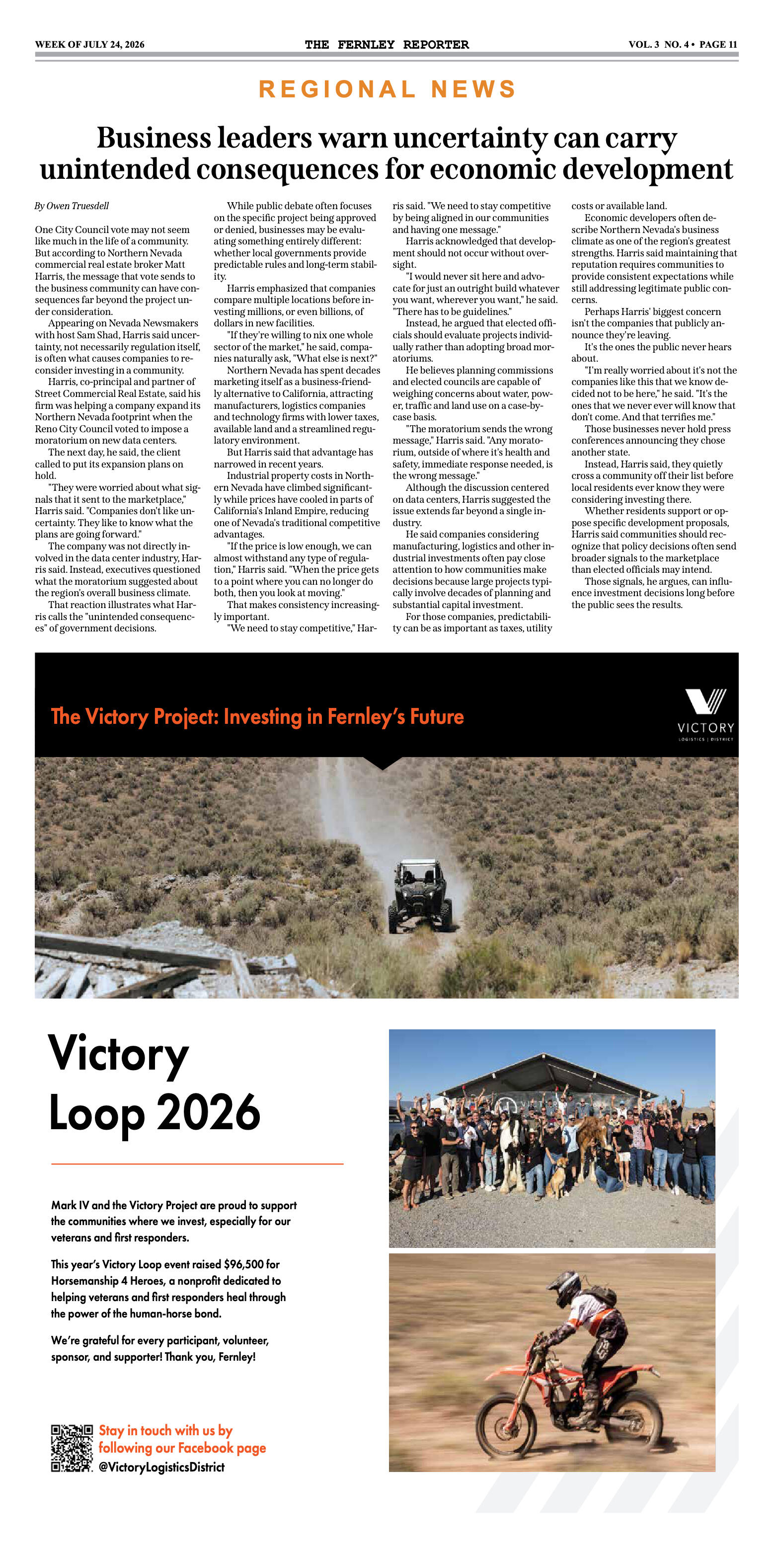 July 24, 2026 : The Fernley Reporter - page 11