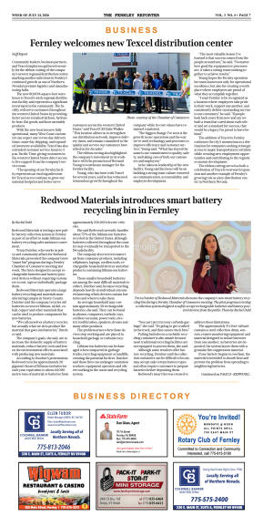 July 24, 2026 : The Fernley Reporter - page 7