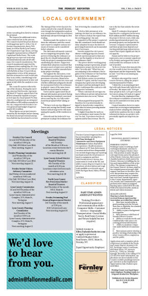 July 24, 2026 : The Fernley Reporter - page 9