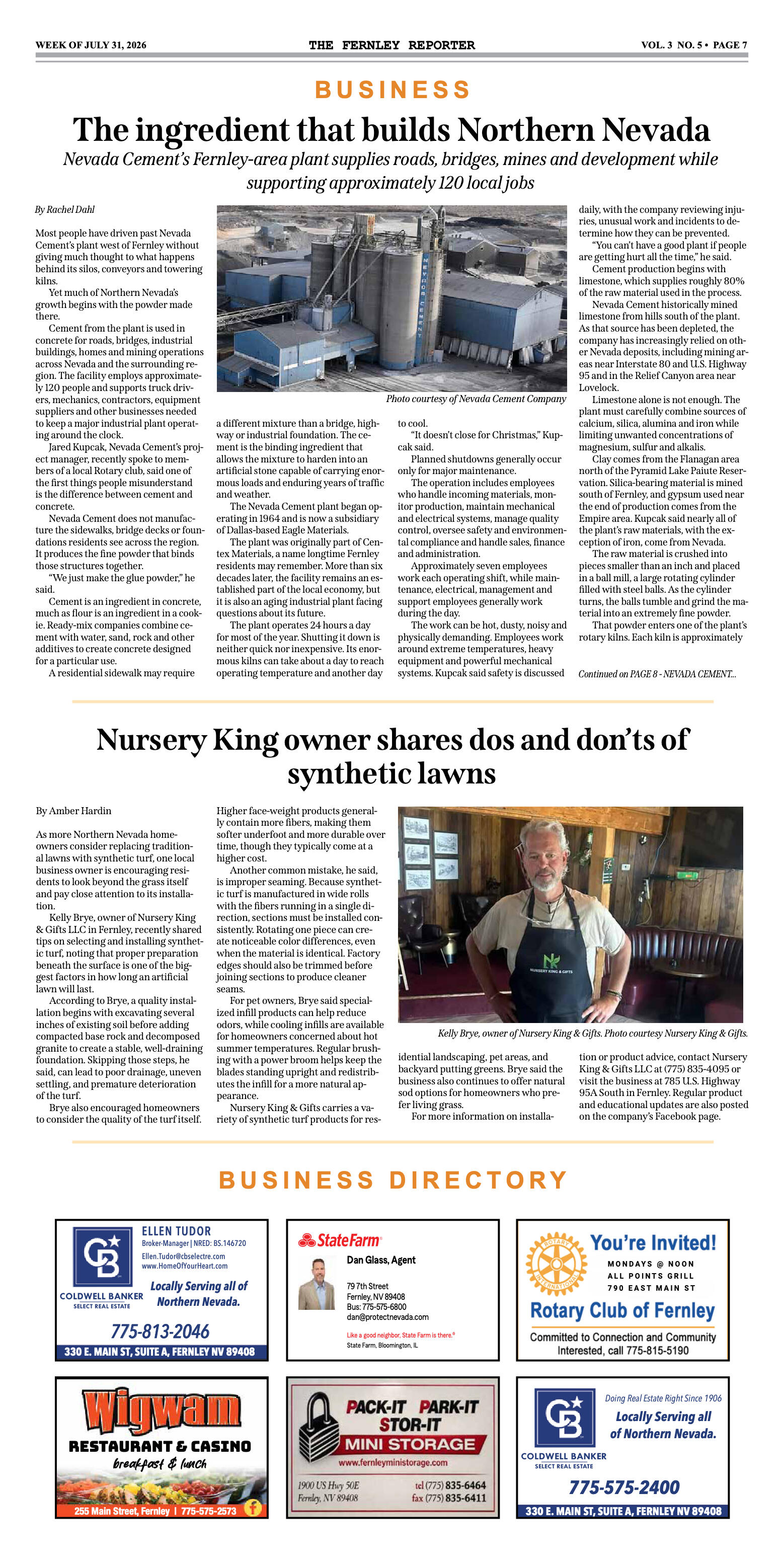 July 31, 2026 - The Fernley Reporter - page 7